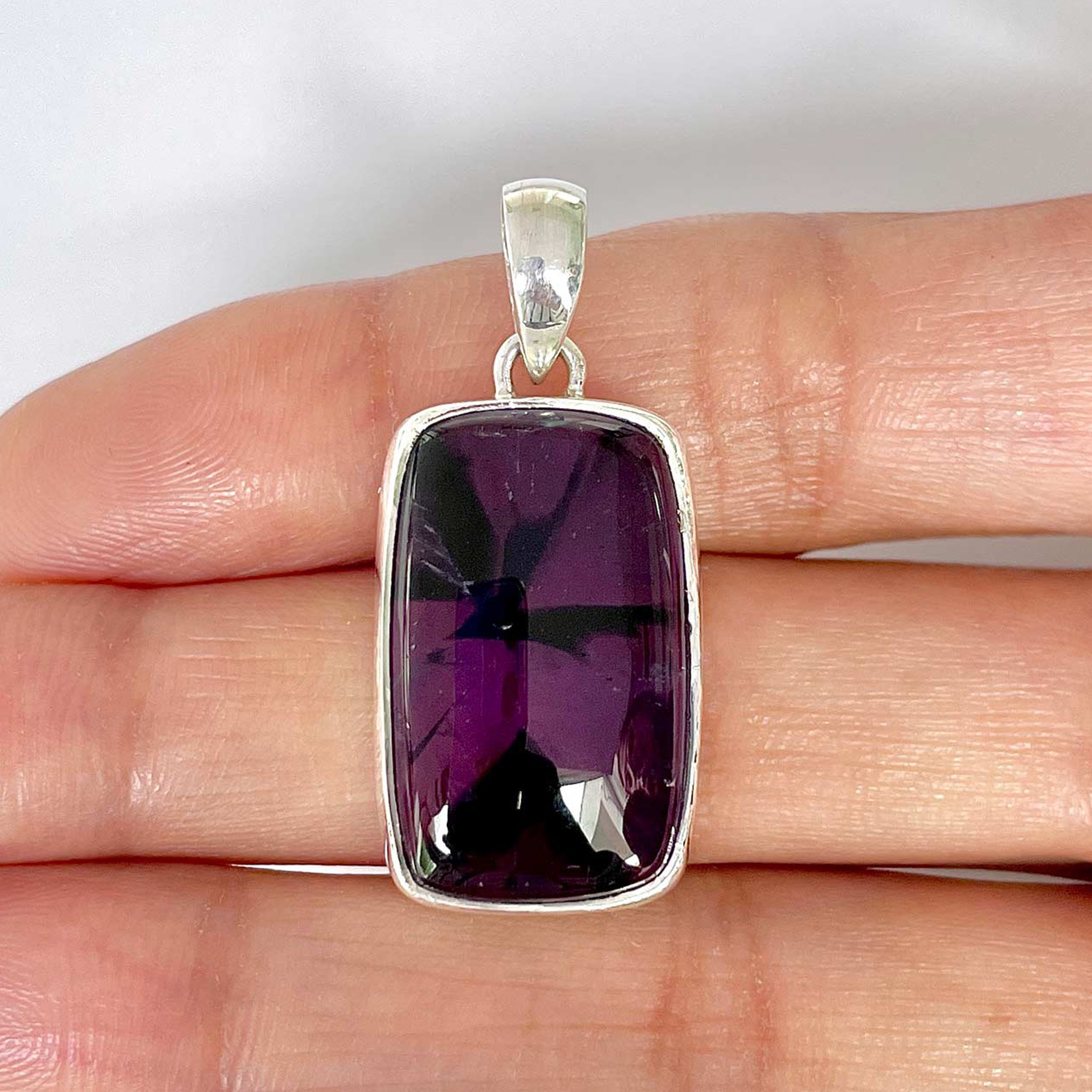 Star Amethyst Pendant-(STA-1-48)
