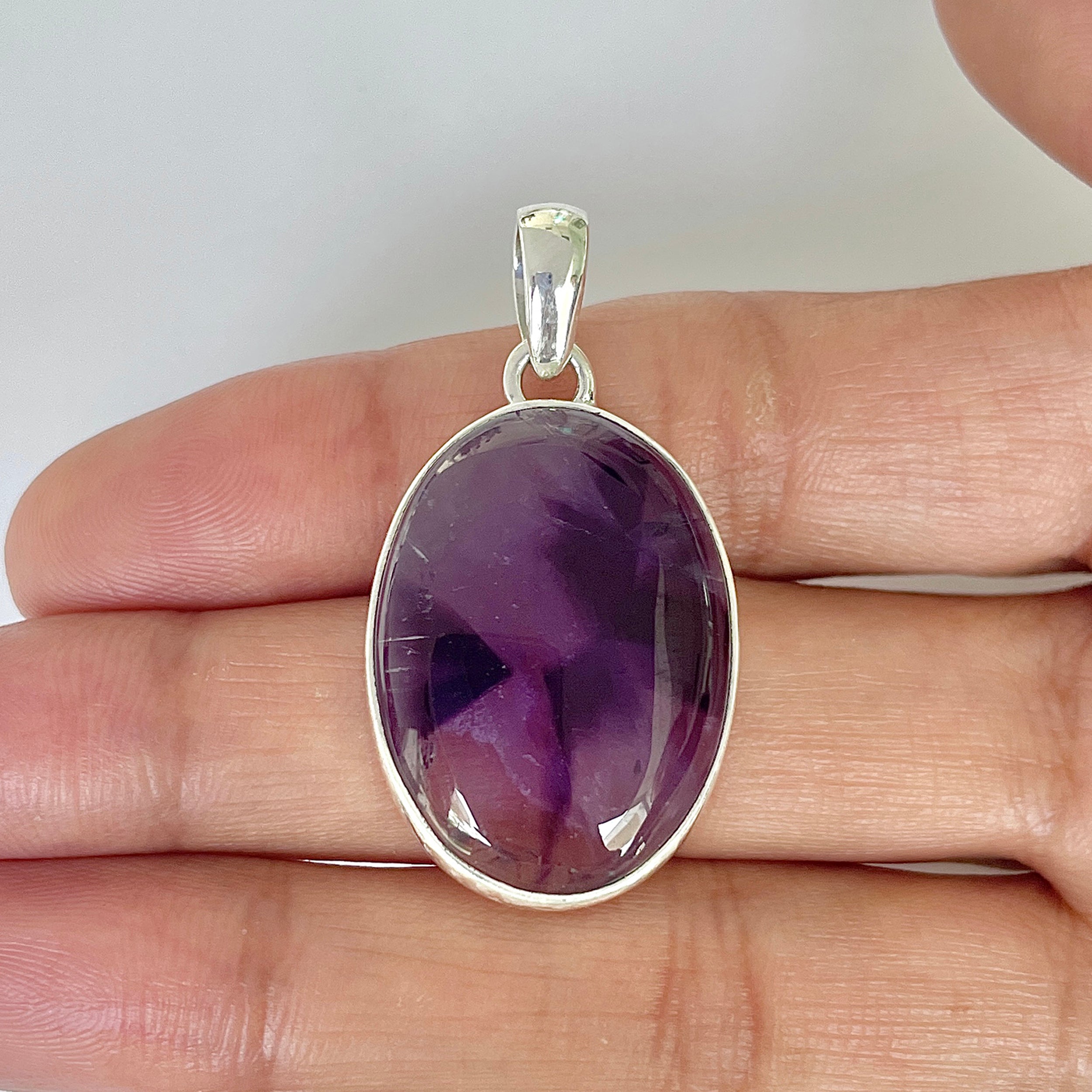 Star Amethyst Pendant-(STA-1-5)