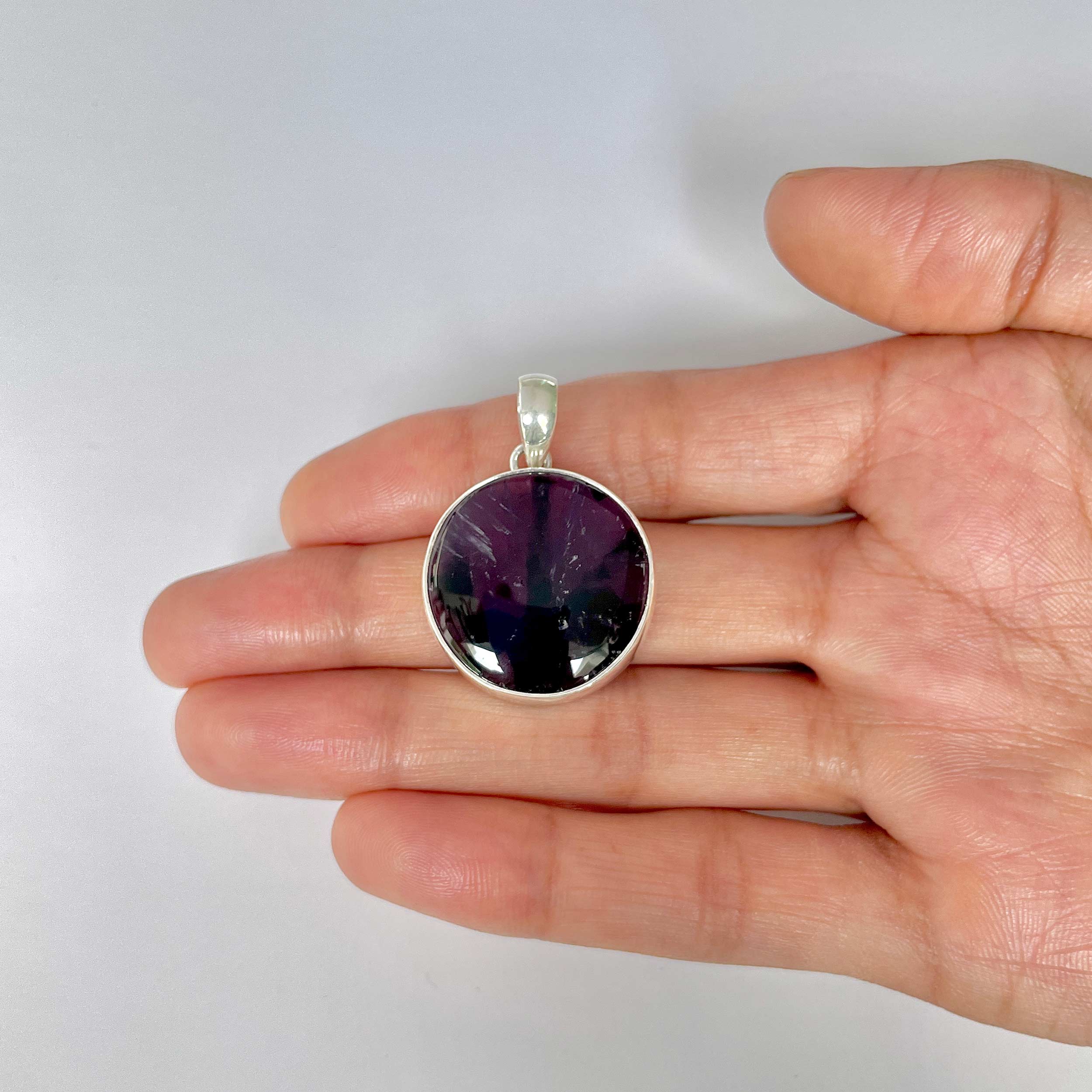 Star Amethyst Pendant-(STA-1-52)