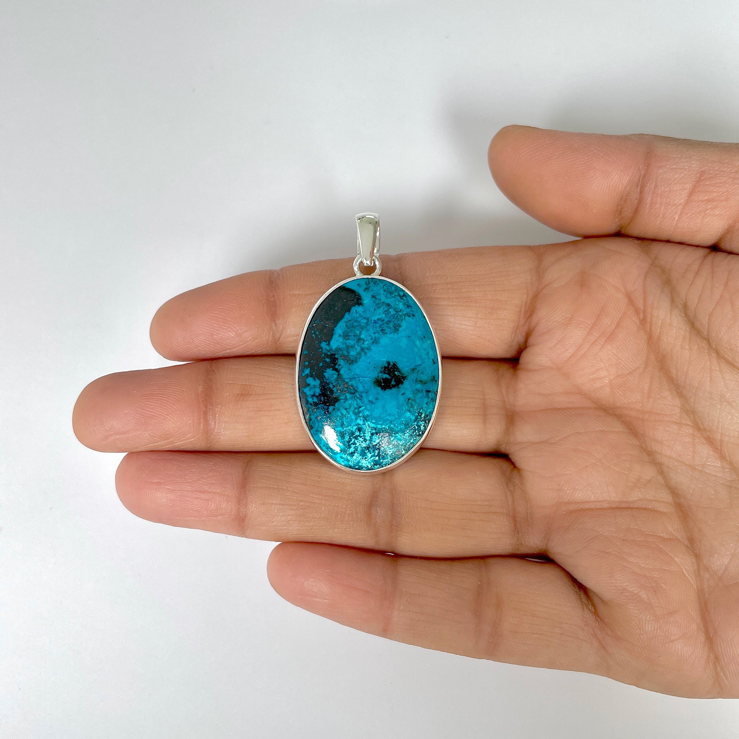Shattuckite Pendant-(STK-1-15)