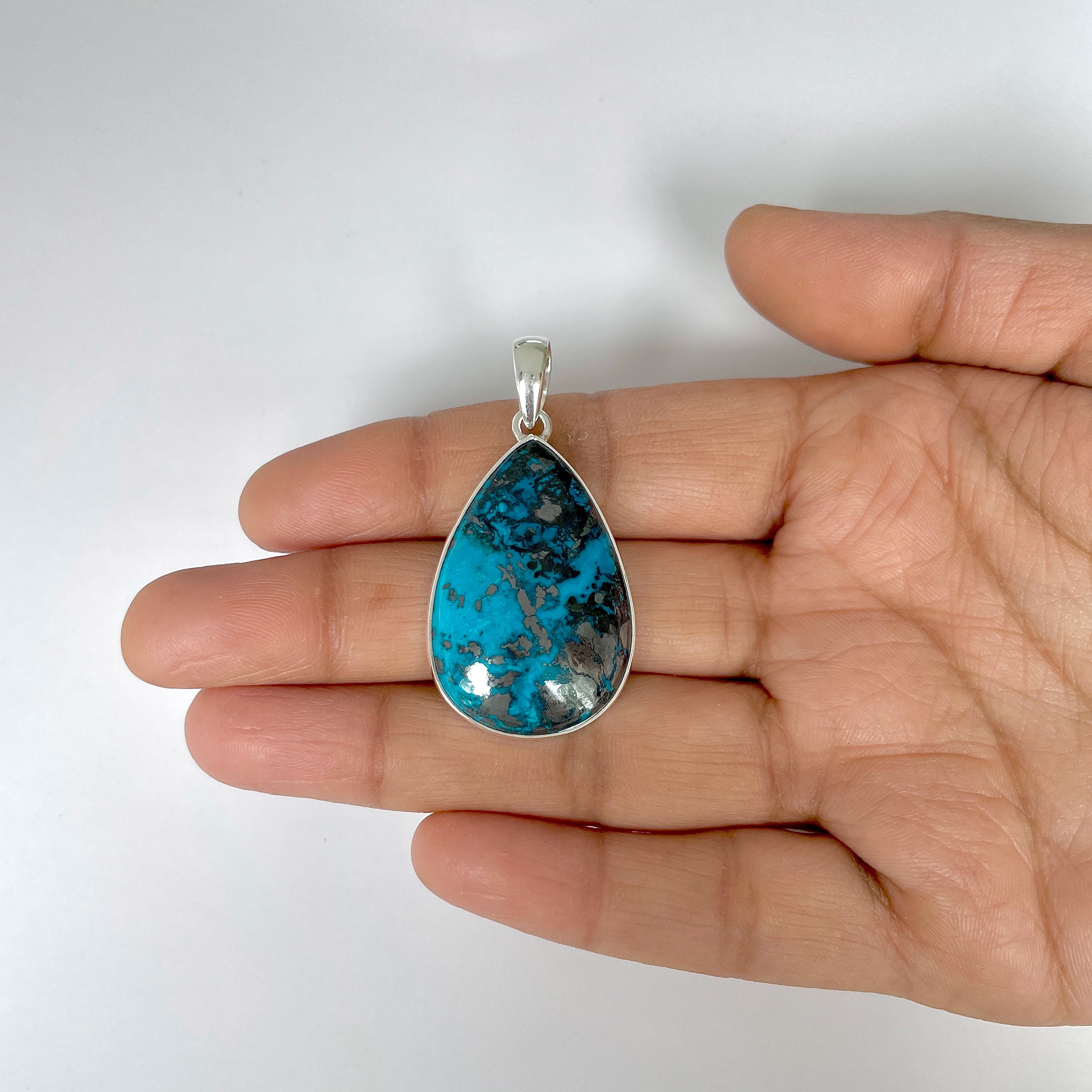 Shattuckite Pendant-(STK-1-17)