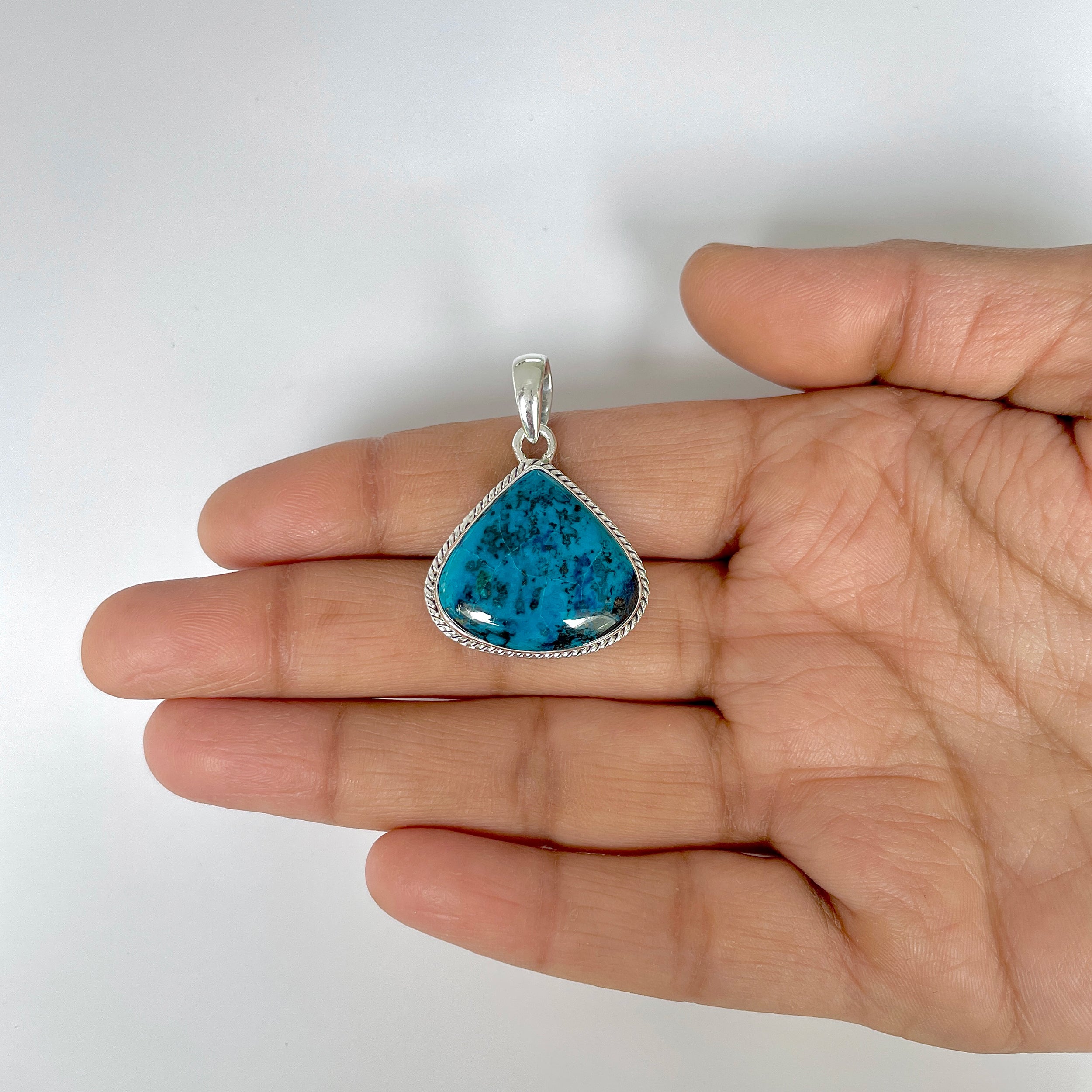Shattuckite Pendant-(STK-1-21)