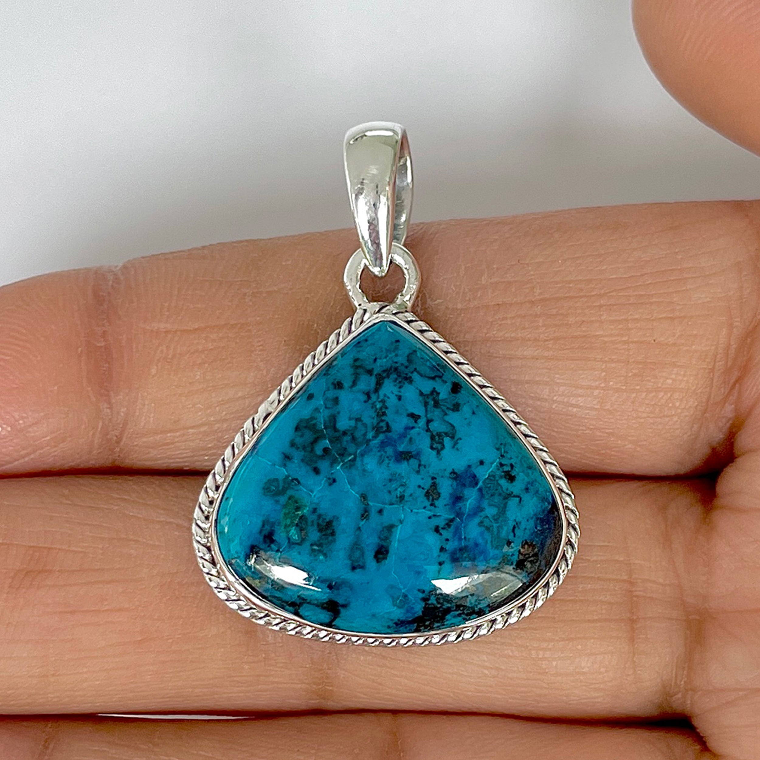 Shattuckite Pendant-(STK-1-21)