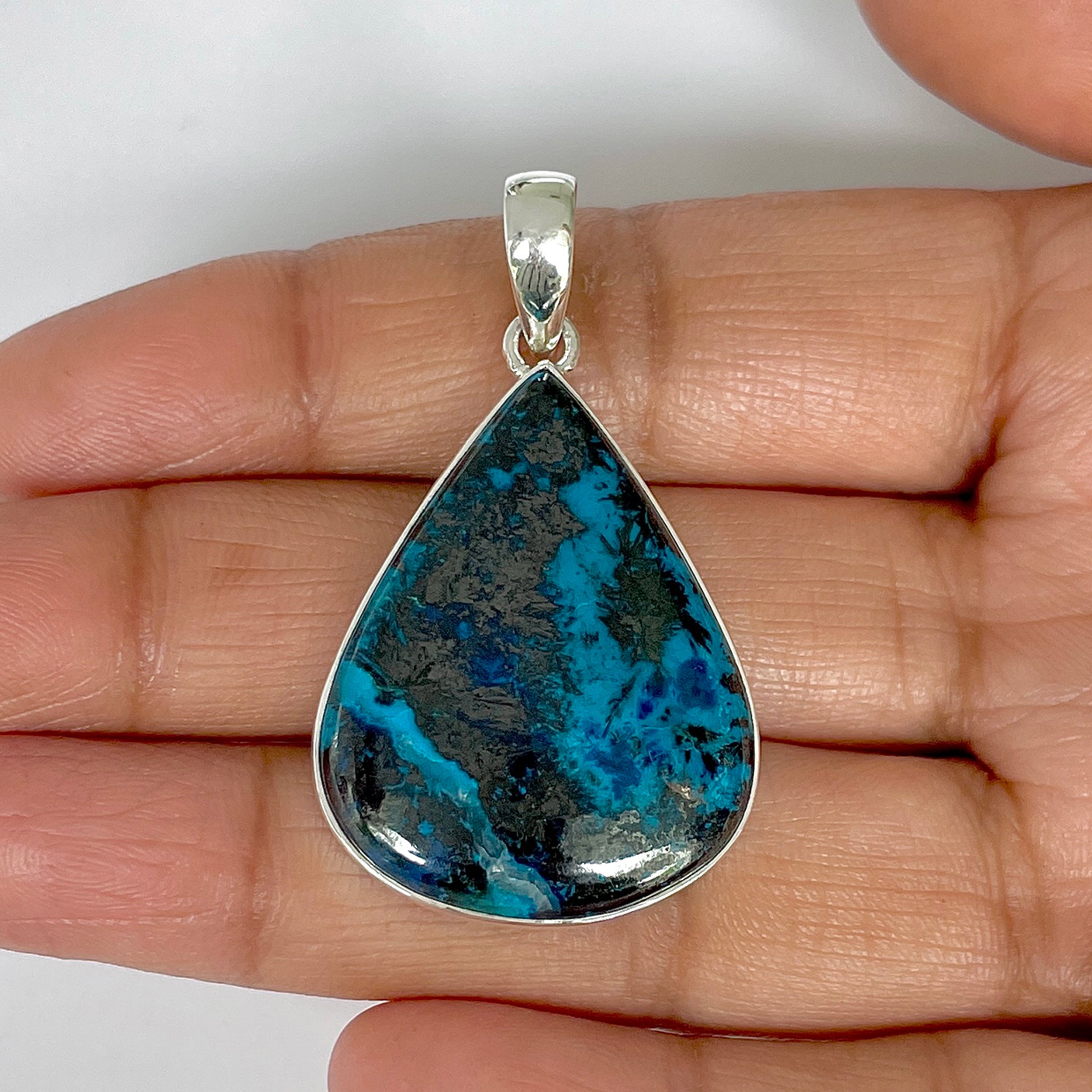Shattuckite Pendant-(STK-1-26)