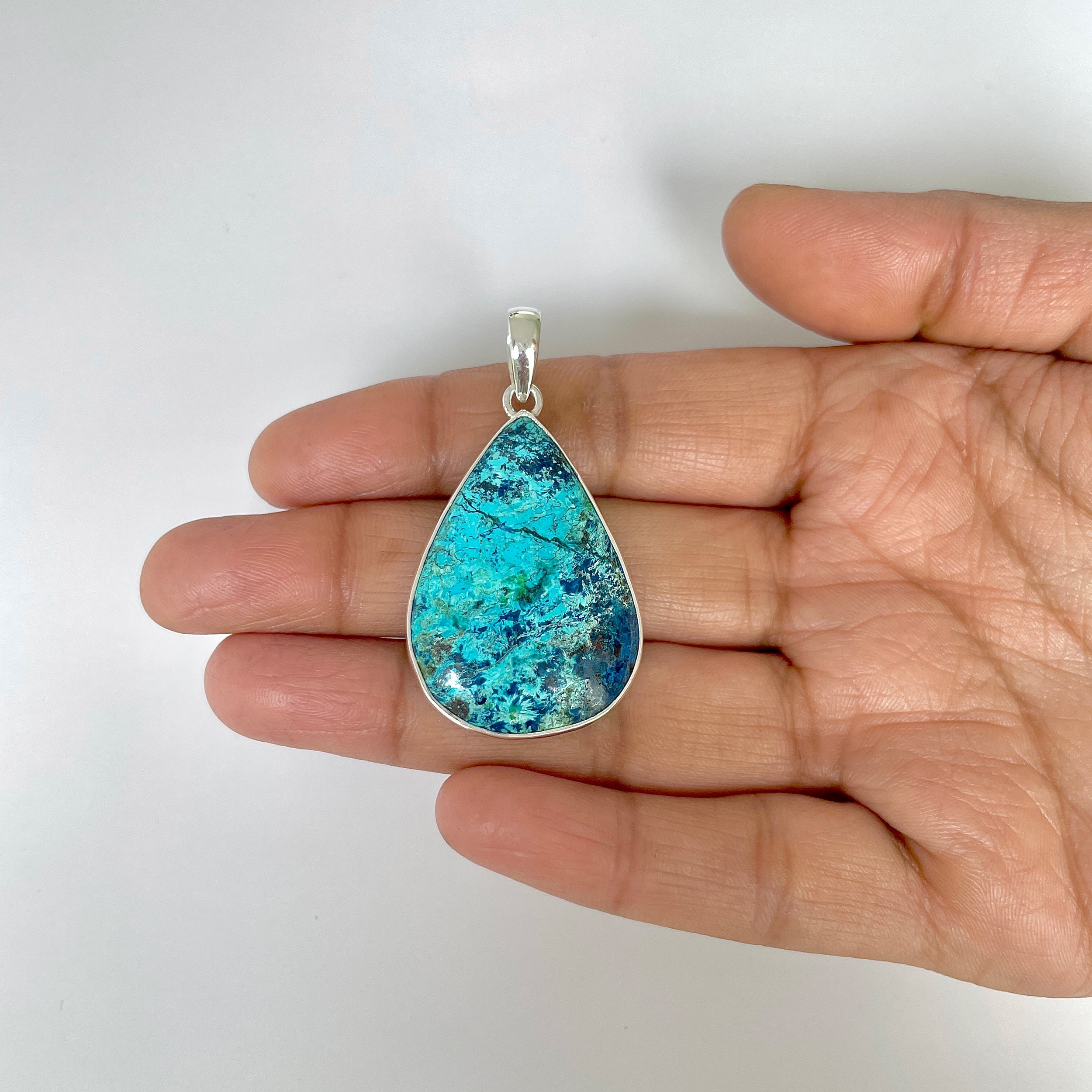 Shattuckite Pendant-(STK-1-29)