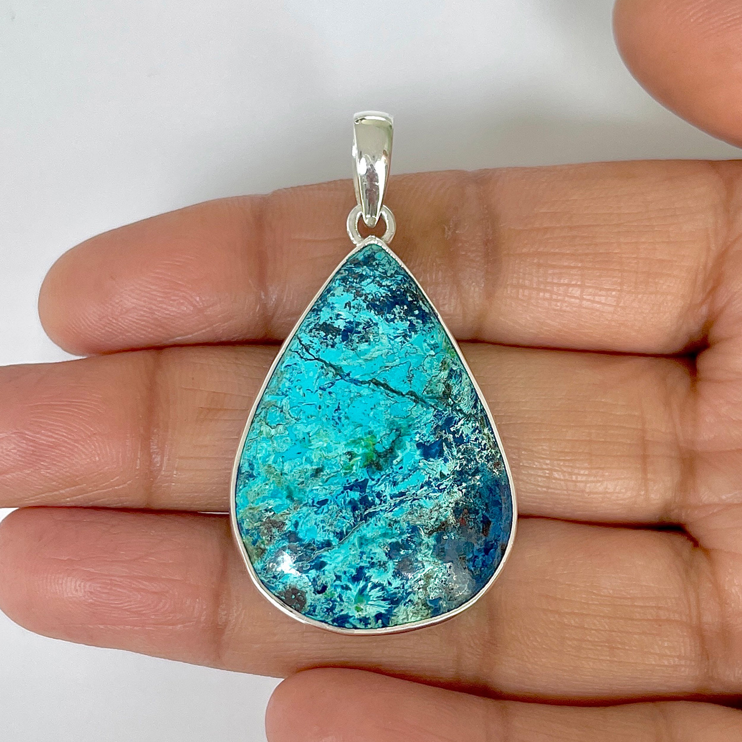 Shattuckite Pendant-(STK-1-29)