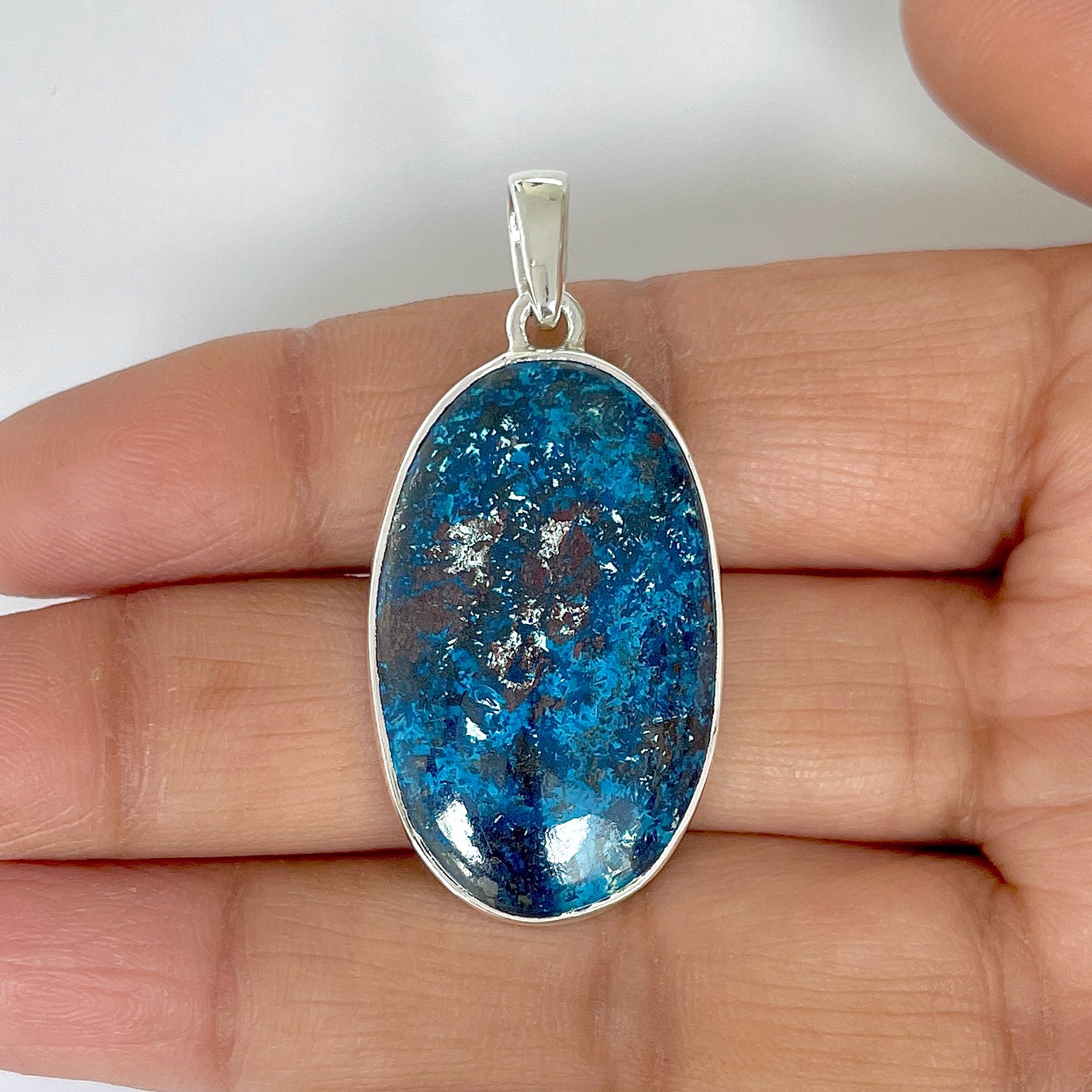Shattuckite Pendant-(STK-1-3)