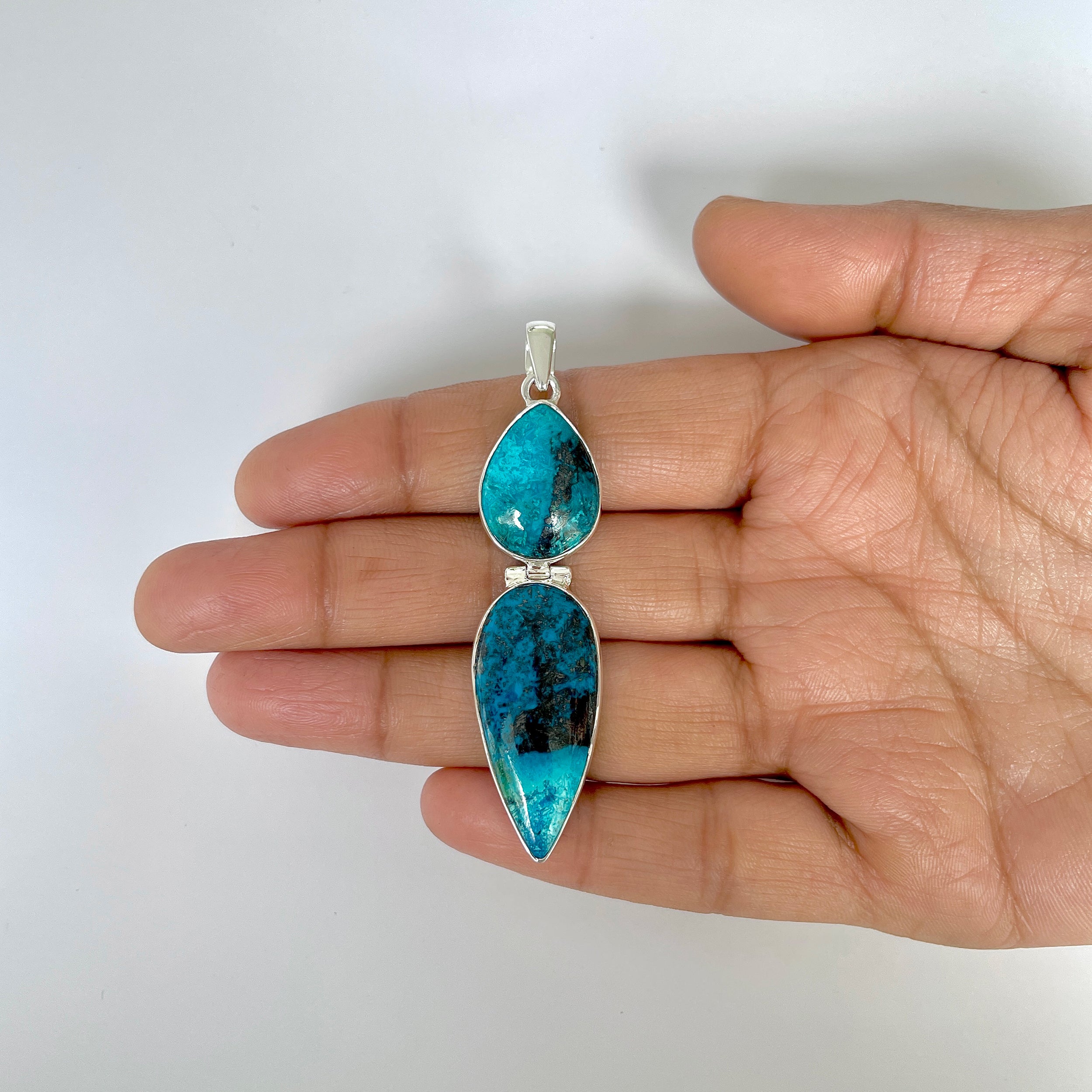 Shattuckite Pendant-(STK-1-33)
