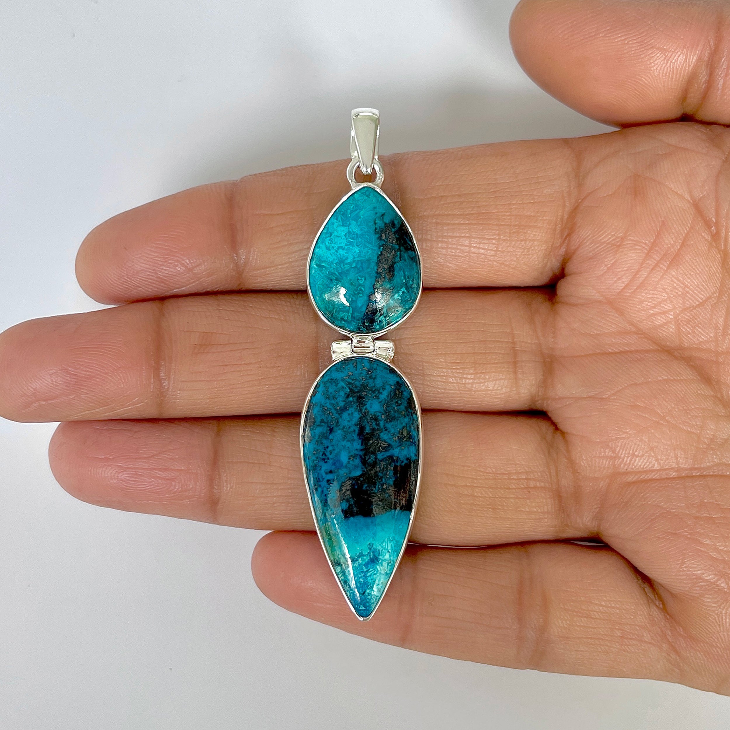 Shattuckite Pendant-(STK-1-33)