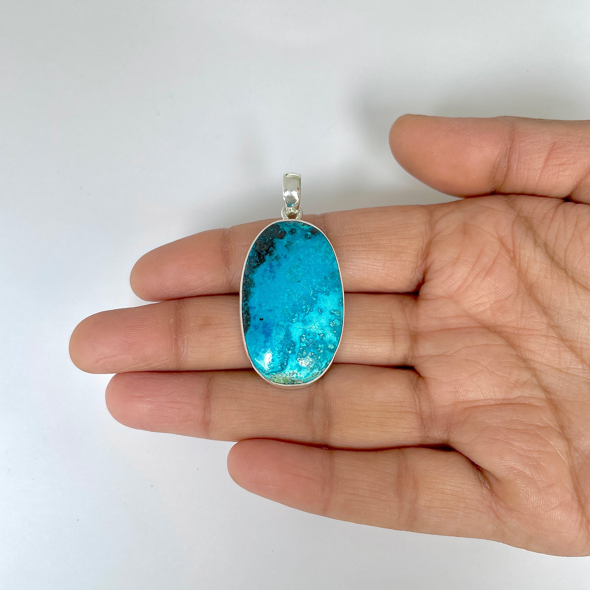 Shattuckite Pendant-(STK-1-4)