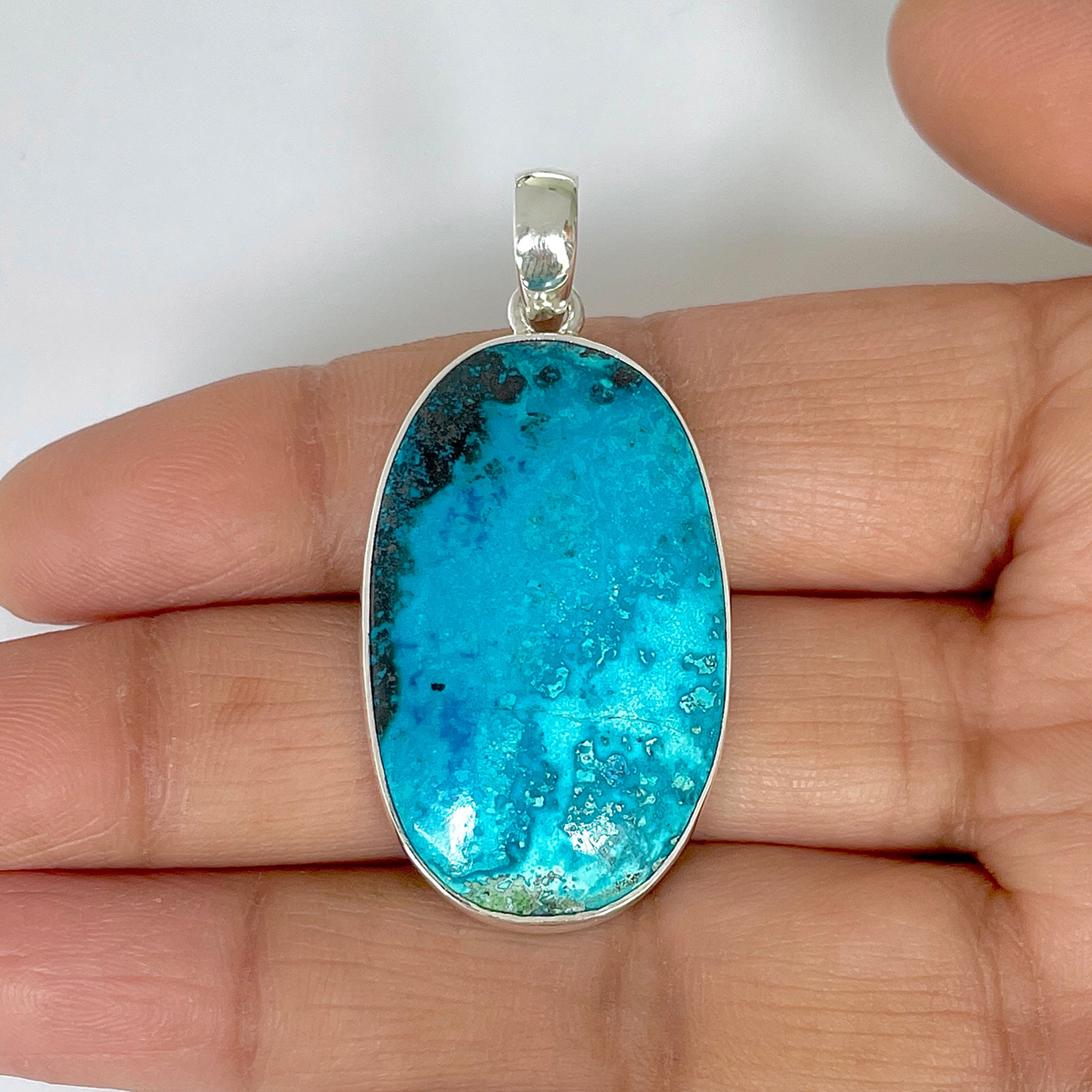 Shattuckite Pendant-(STK-1-4)