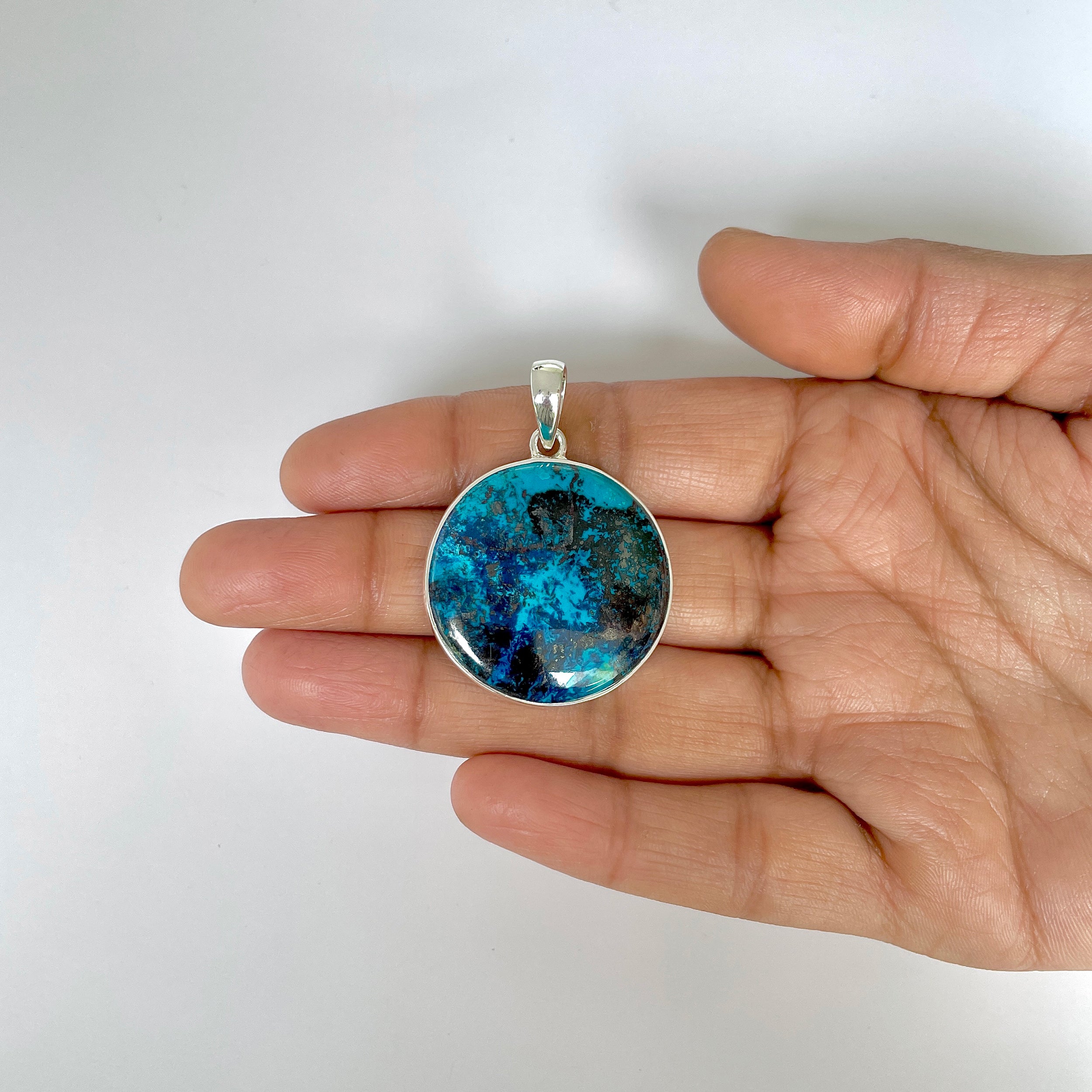 Shattuckite Pendant-(STK-1-44)