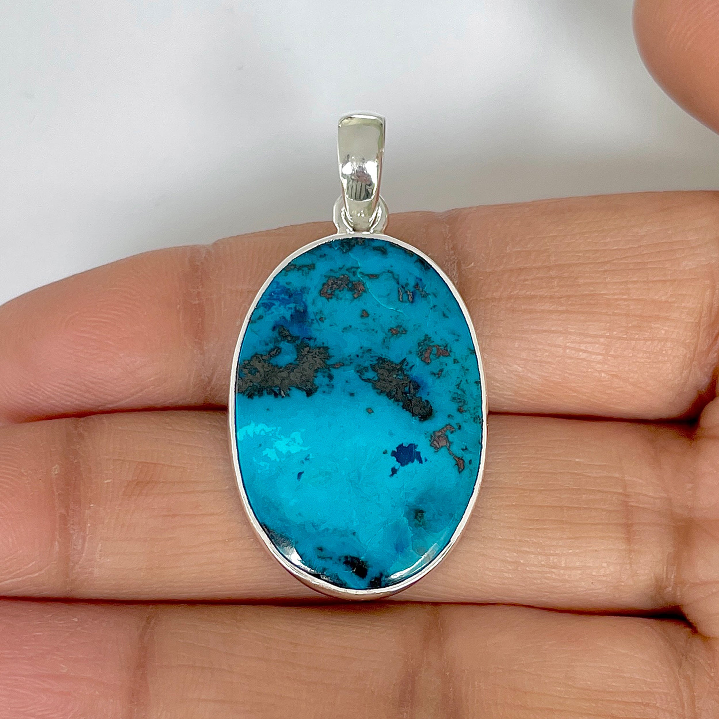 Shattuckite Pendant-(STK-1-7)