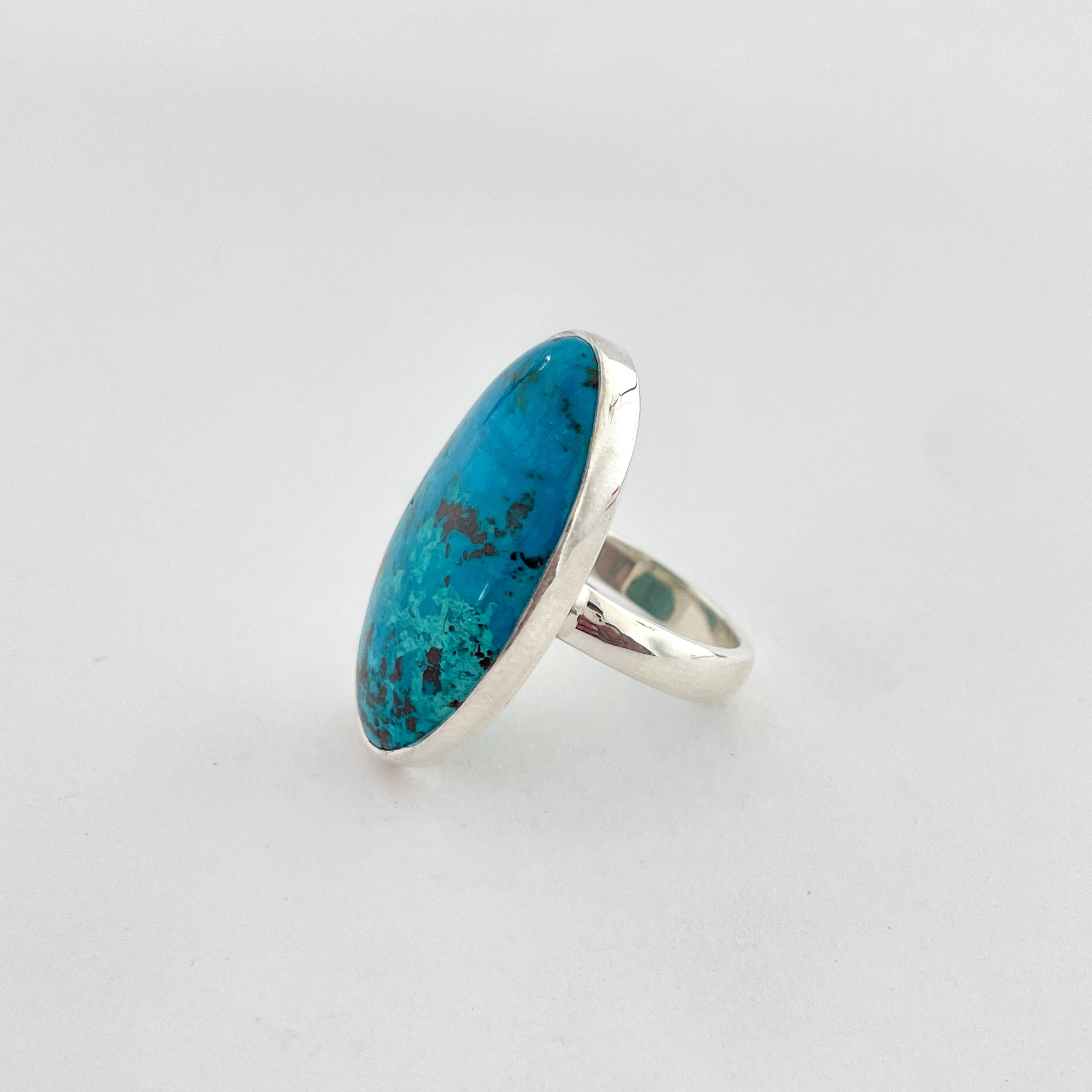 Shattuckite Ring-(STK-2-14)