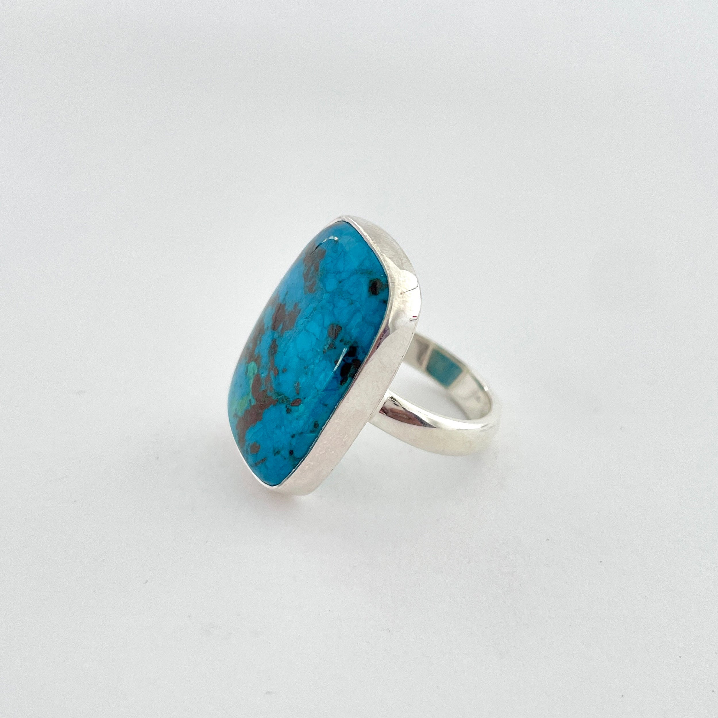 Shattuckite Ring-(STK-2-20)