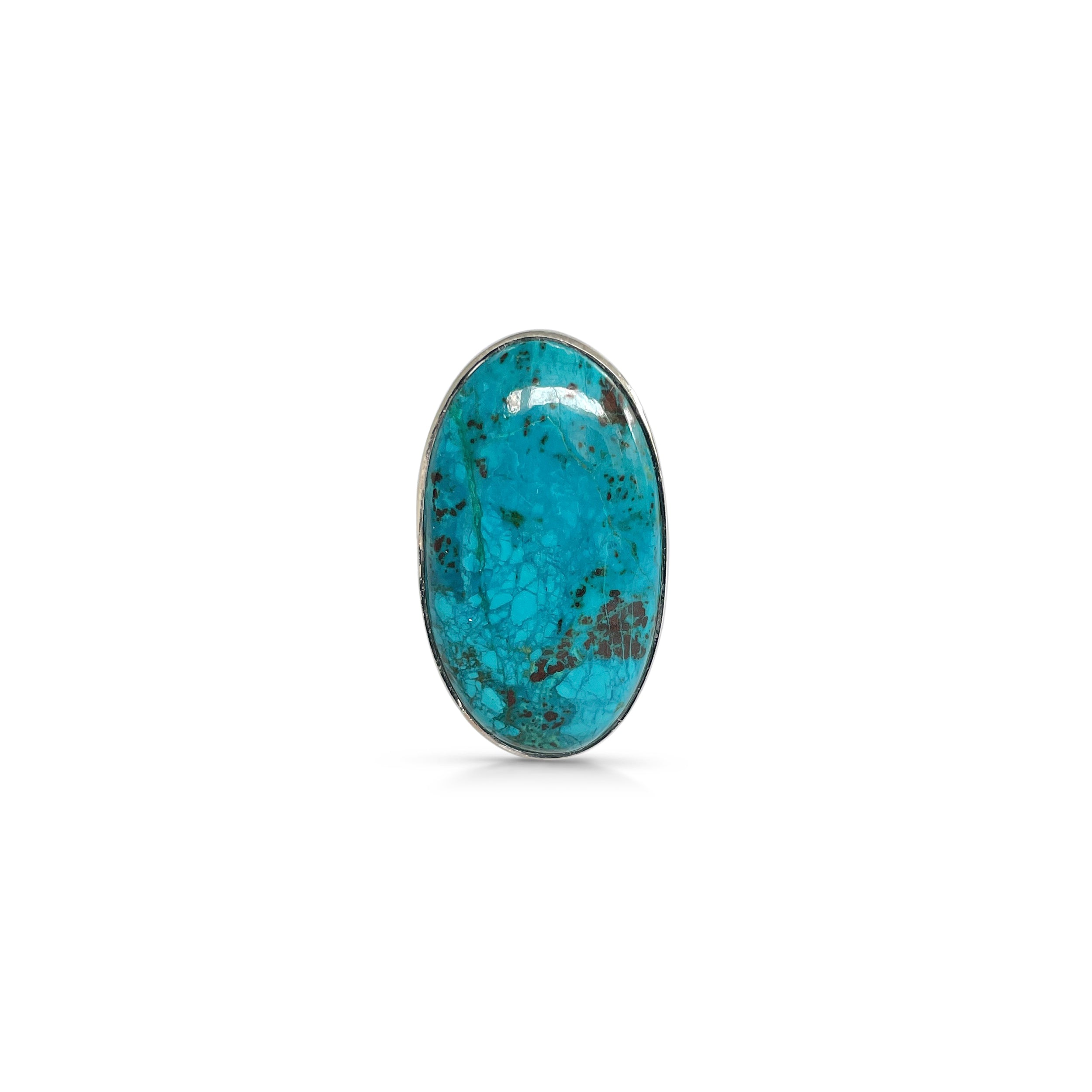 Shattuckite Ring-(STK-2-21)
