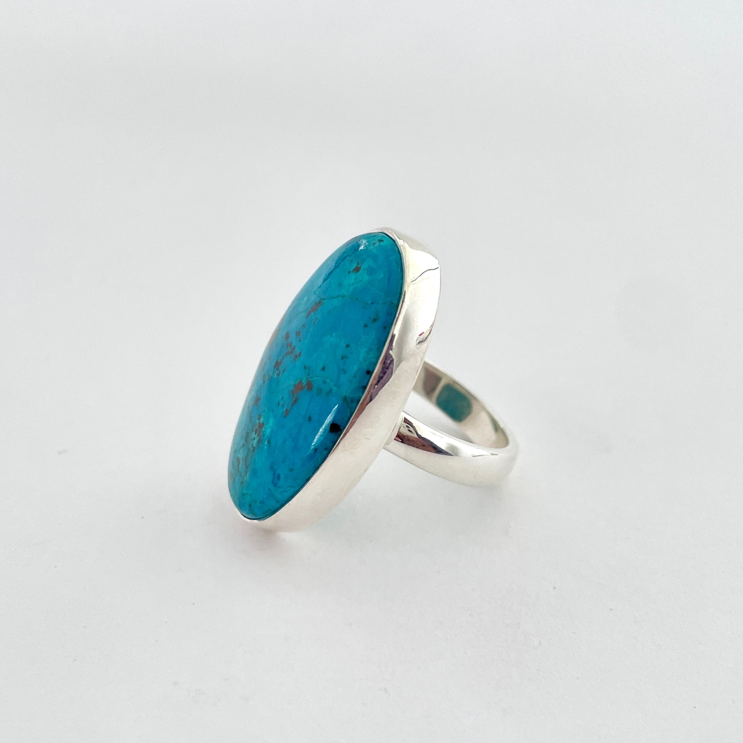 Shattuckite Ring-(STK-2-25)