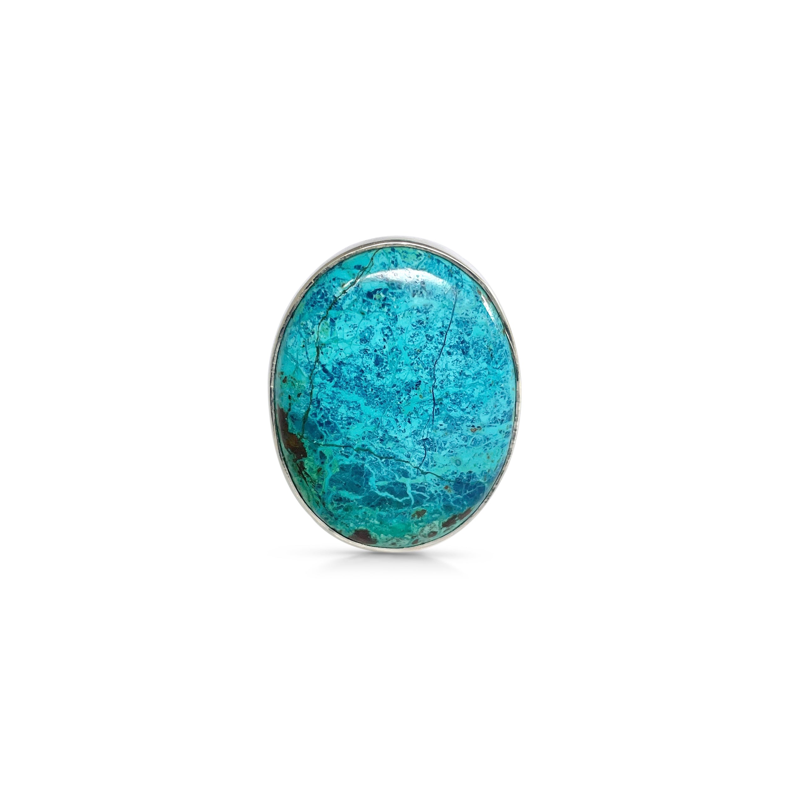 Shattuckite Ring-(STK-2-28)