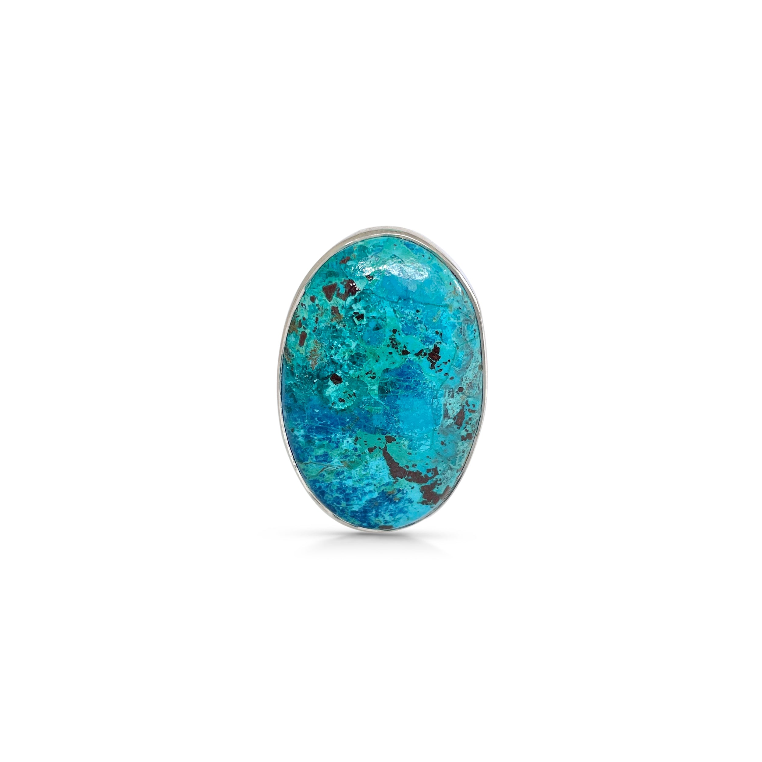 Shattuckite Ring-(STK-2-30)