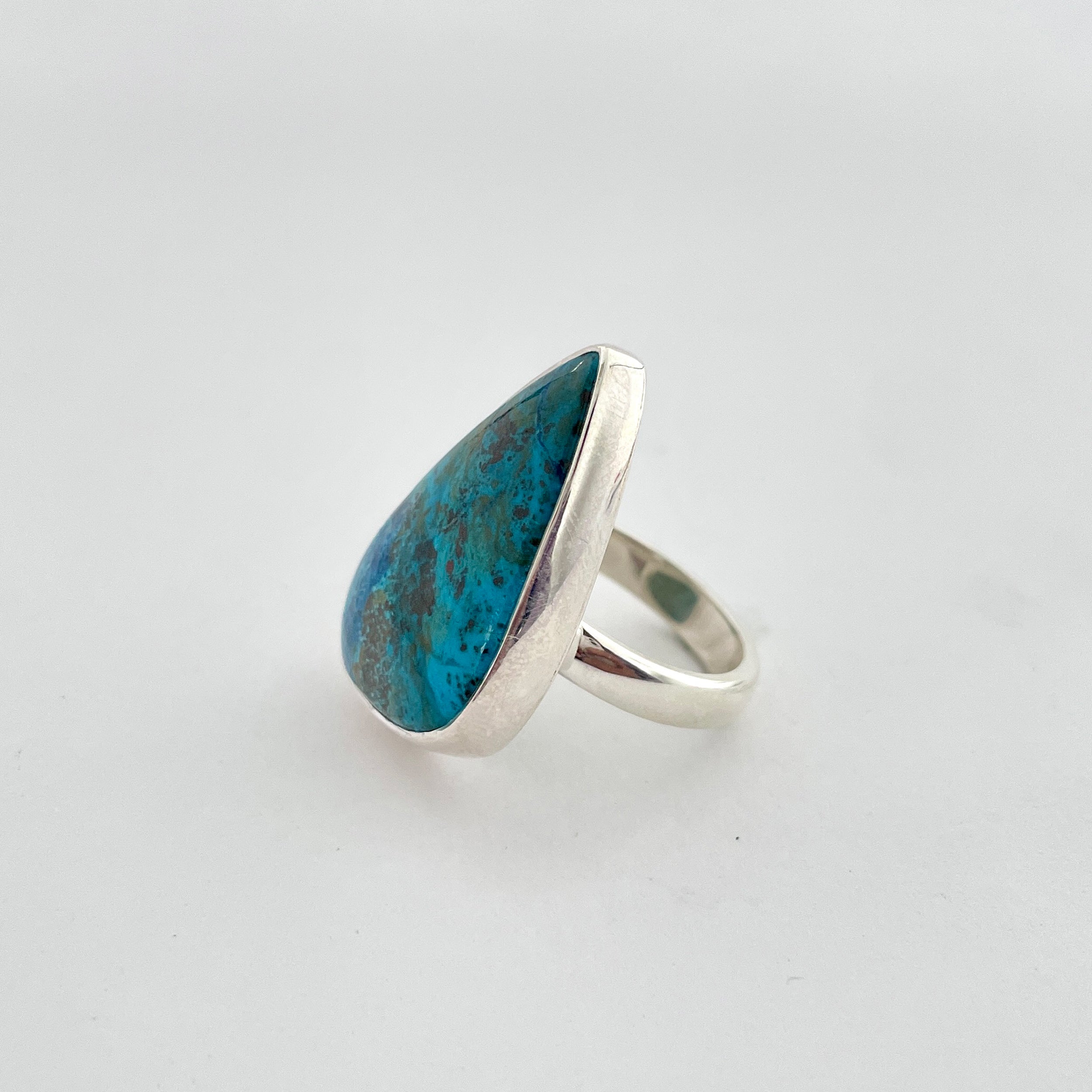 Shattuckite Ring-(STK-2-31)