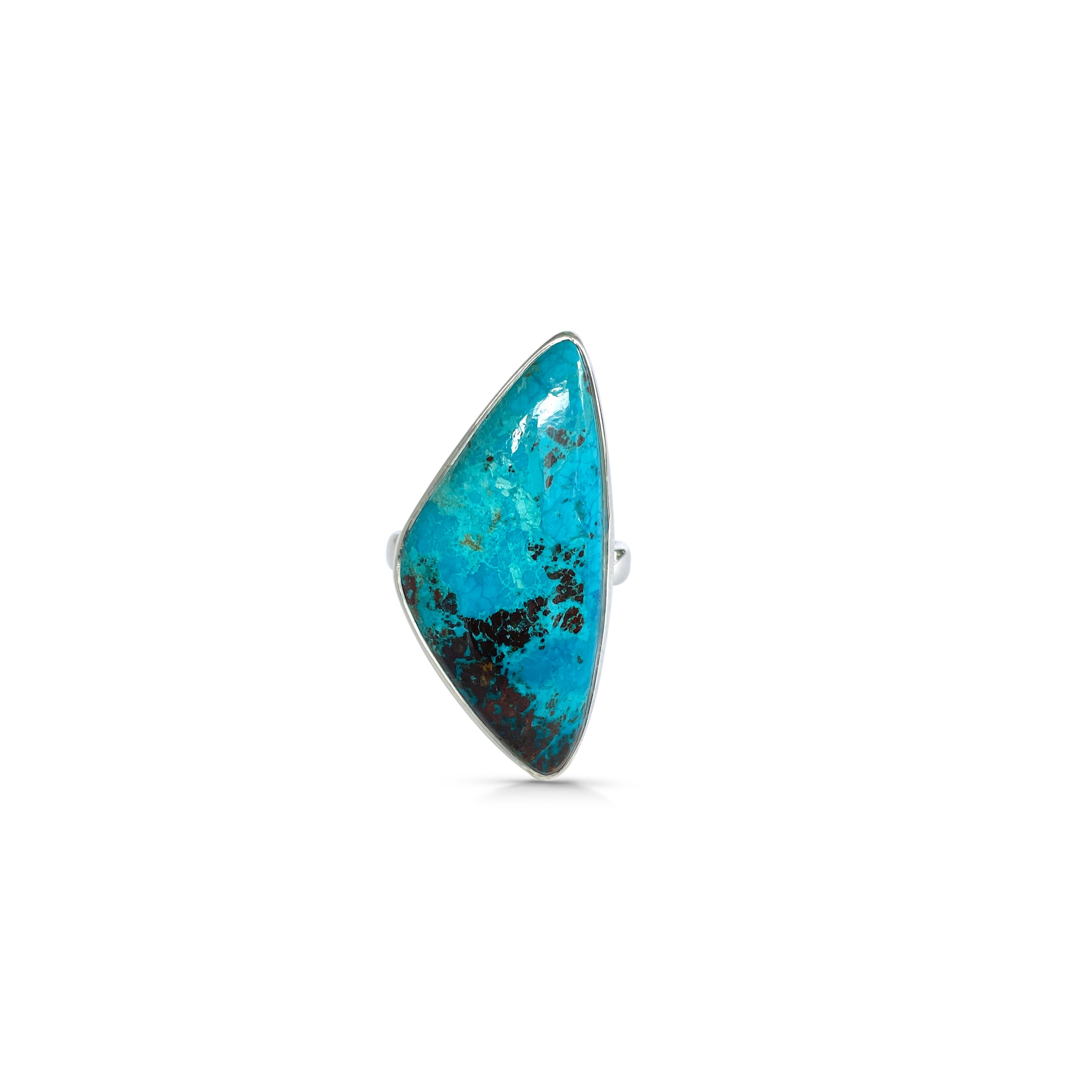 Shattuckite Ring-(STK-2-41)