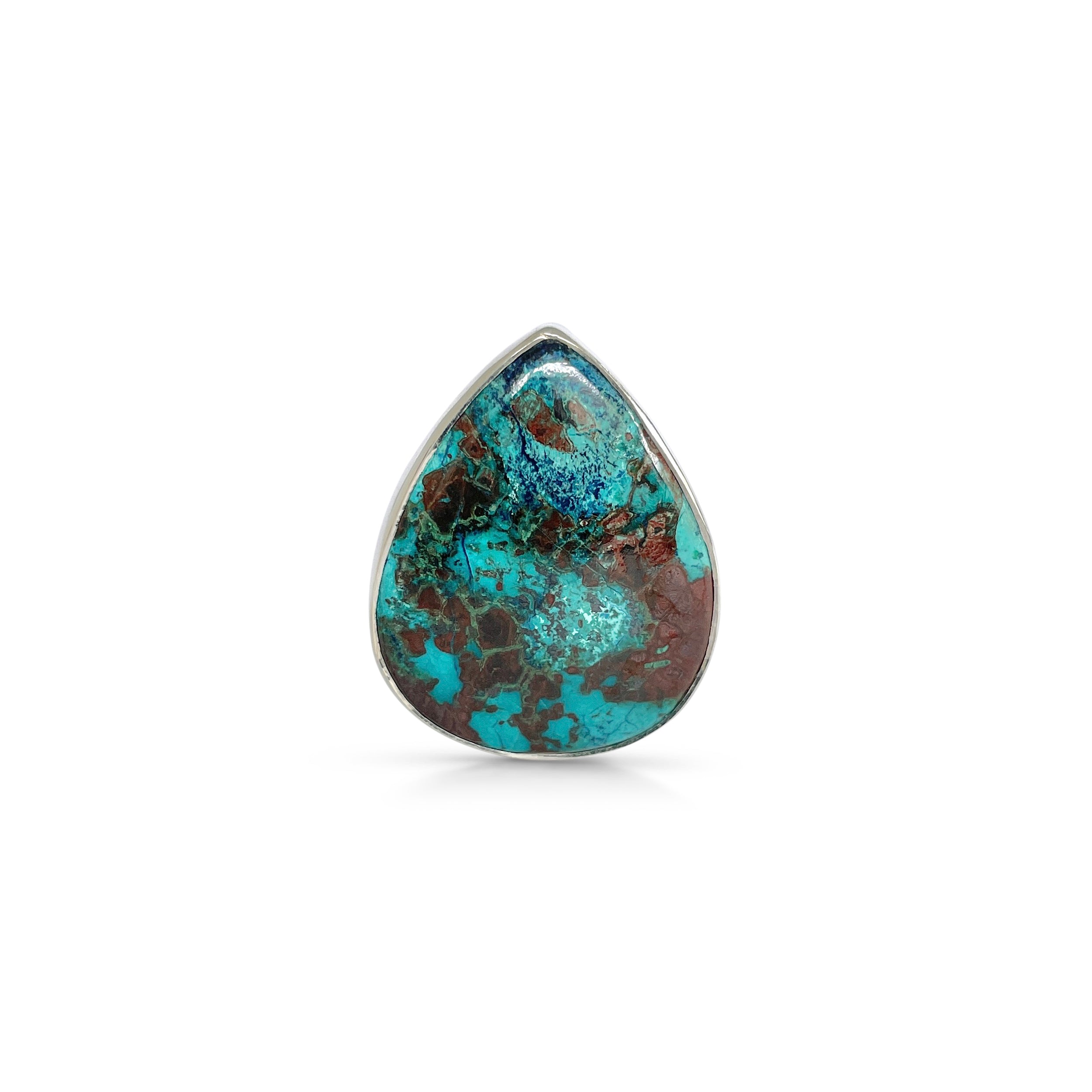 Shattuckite Ring-(STK-2-42)