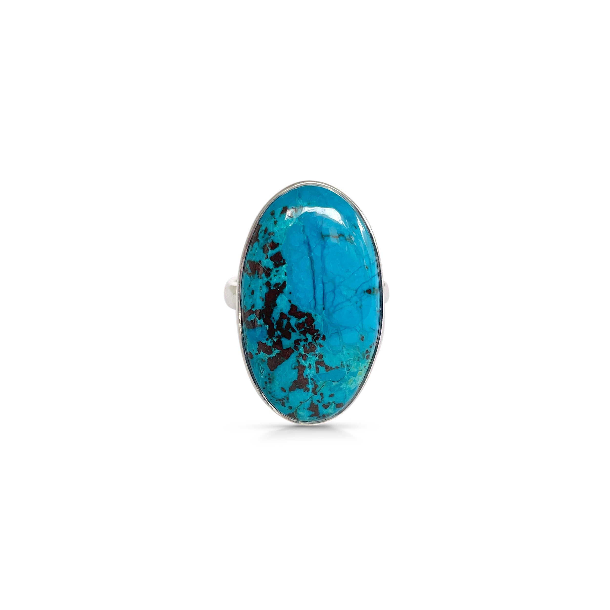 Shattuckite Ring-(STK-2-6)