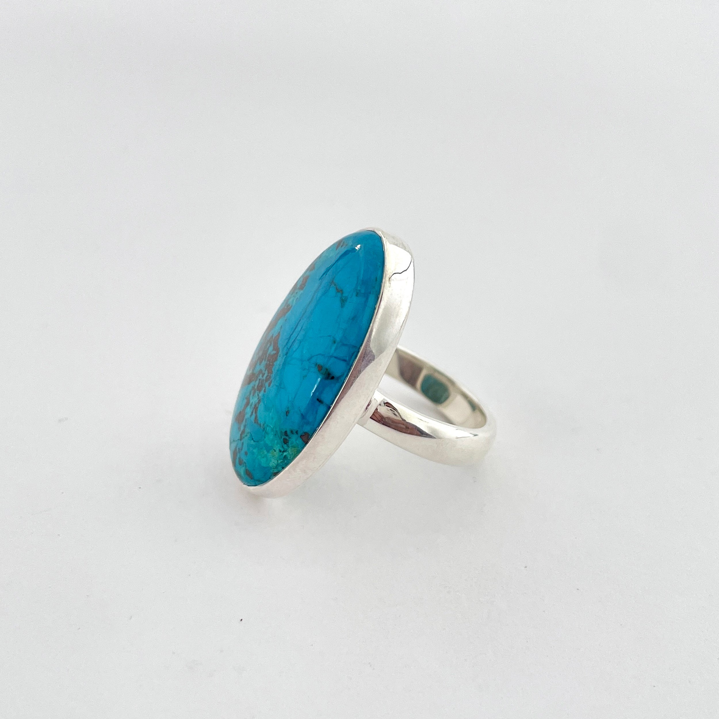 Shattuckite Ring-(STK-2-6)
