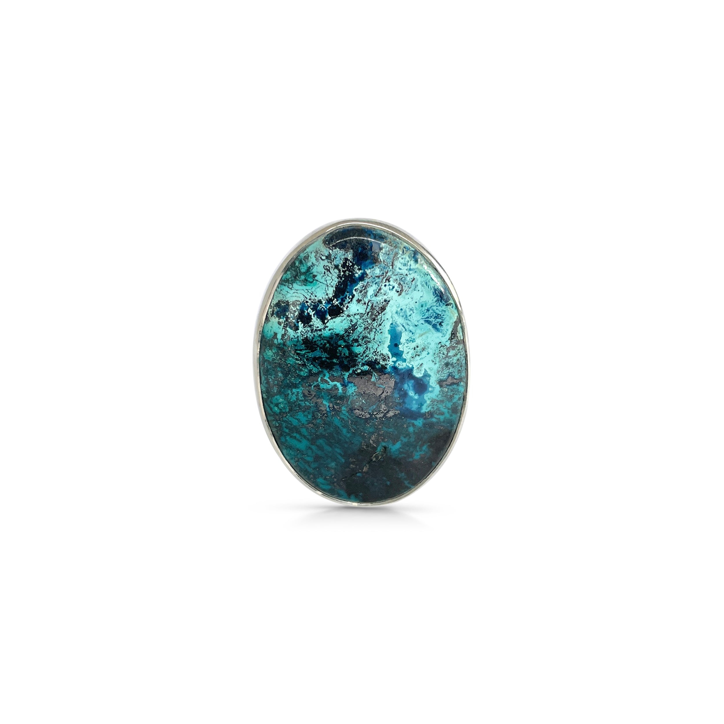 Shattuckite Ring-(STK-2-60)