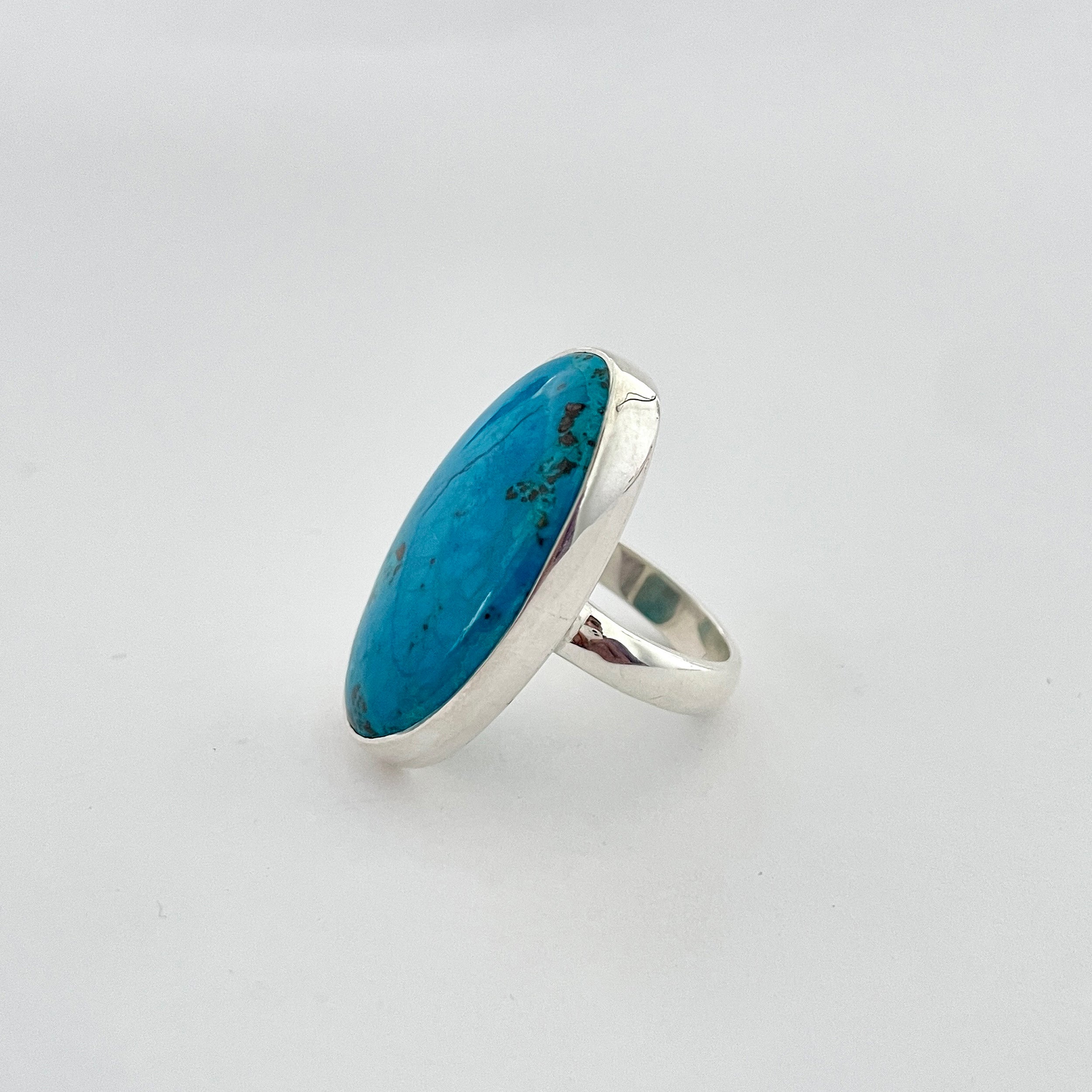 Shattuckite Ring-(STK-2-7)