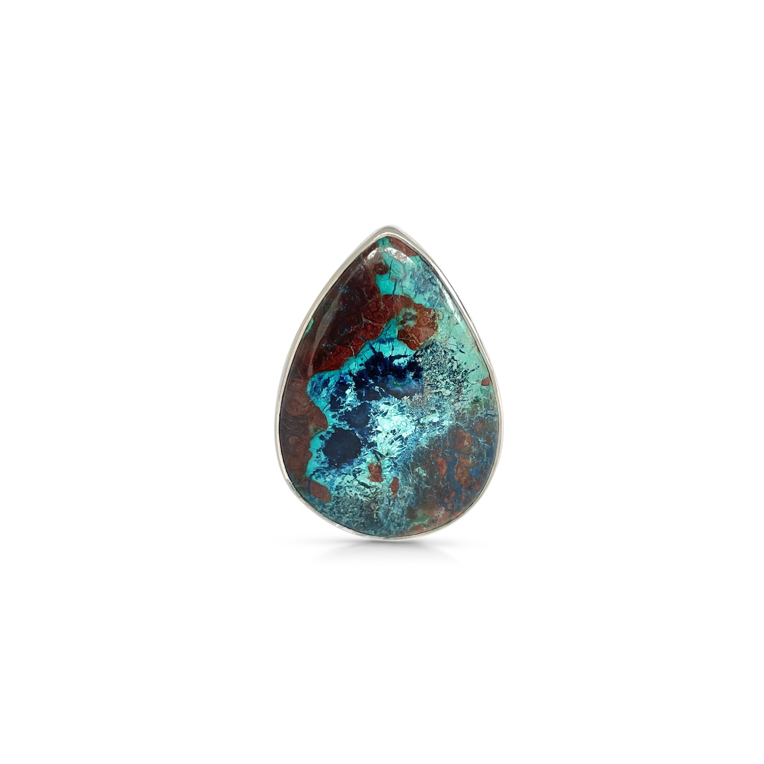Shattuckite Ring-(STK-2-78)