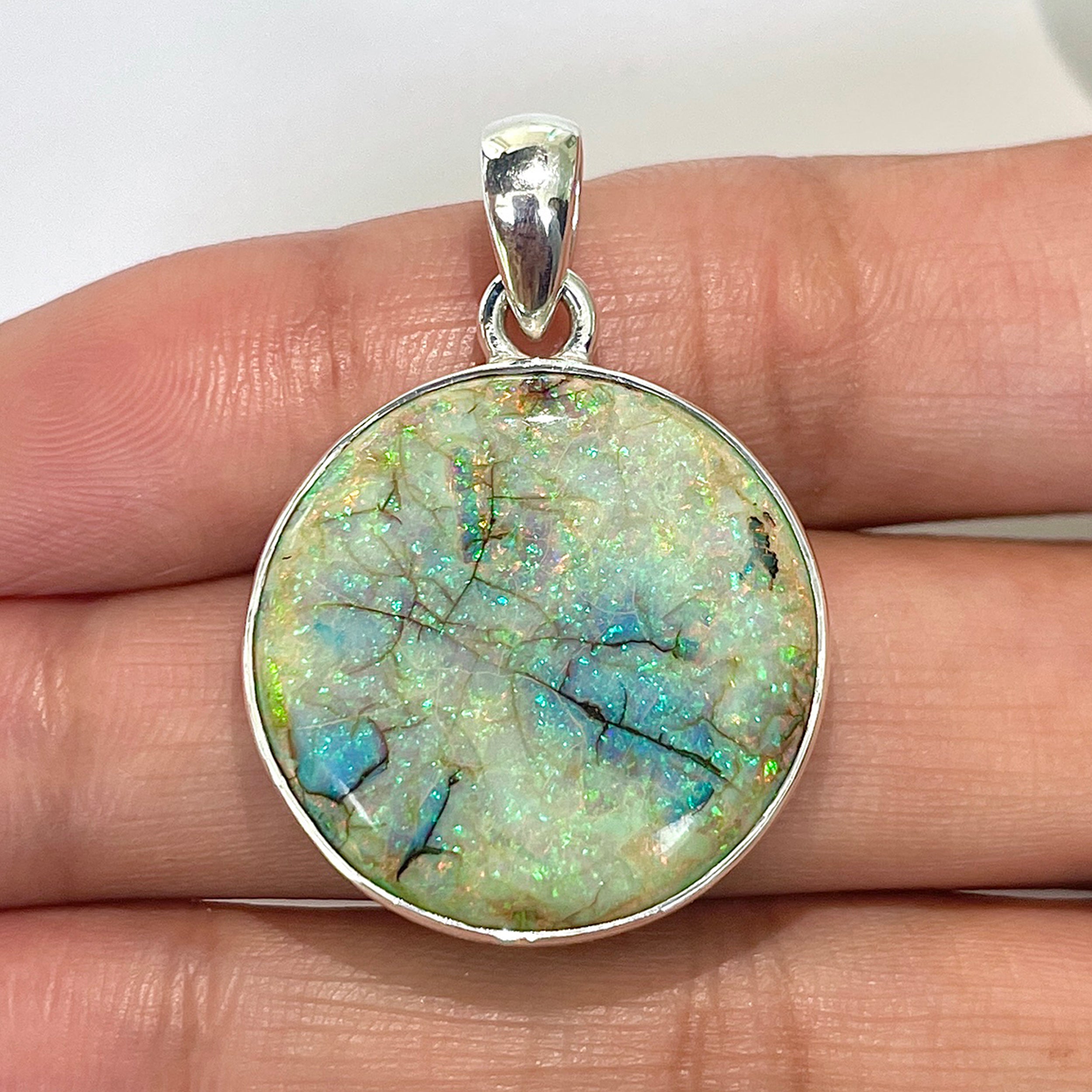 Monarch Opal Pendant-(STO-1-10)