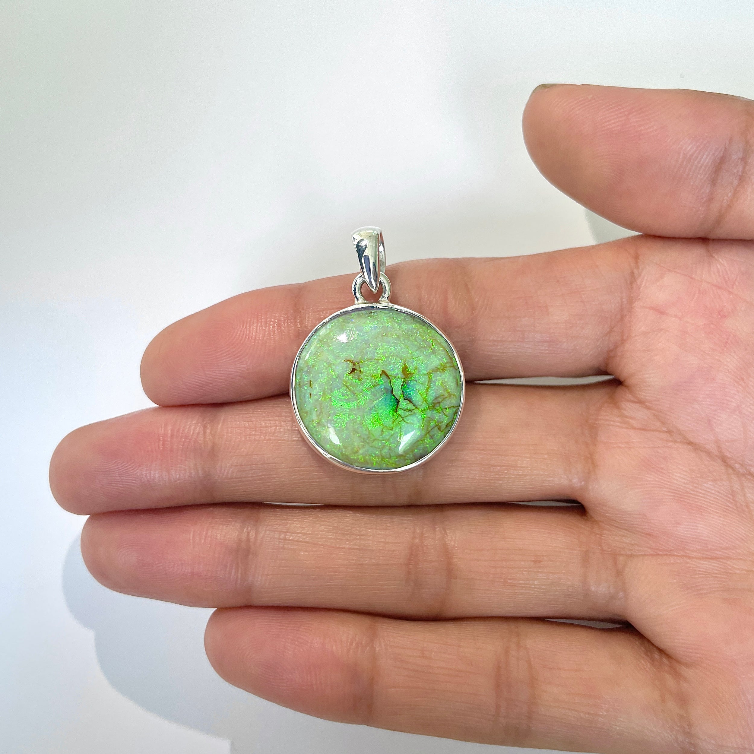 Monarch Opal Pendant-(STO-1-14)