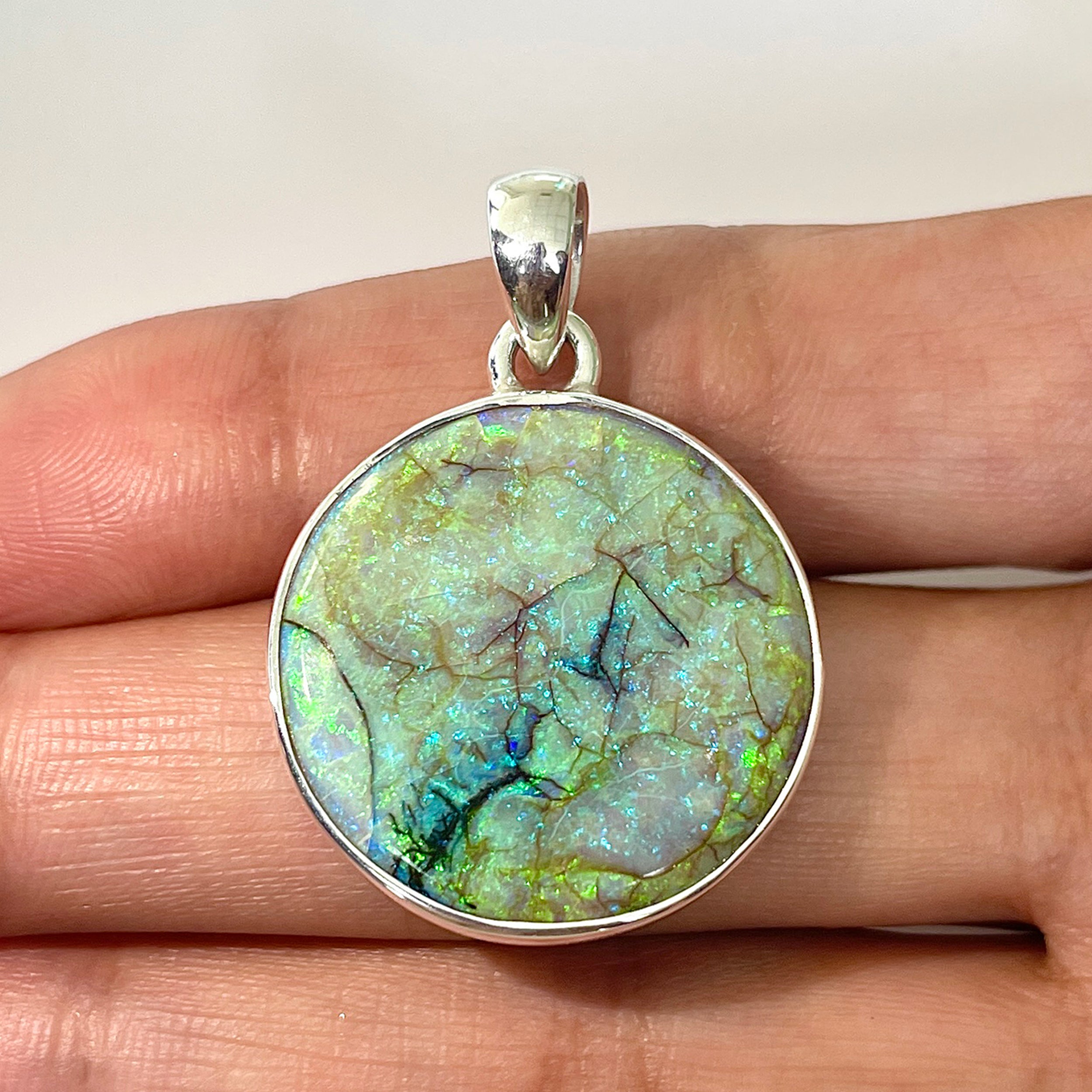 Monarch Opal Pendant-(STO-1-15)