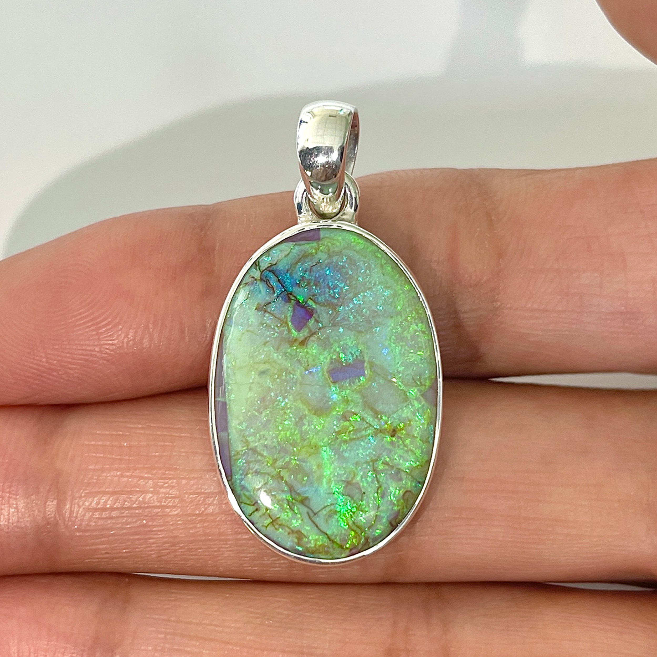 Monarch Opal Pendant-(STO-1-20)