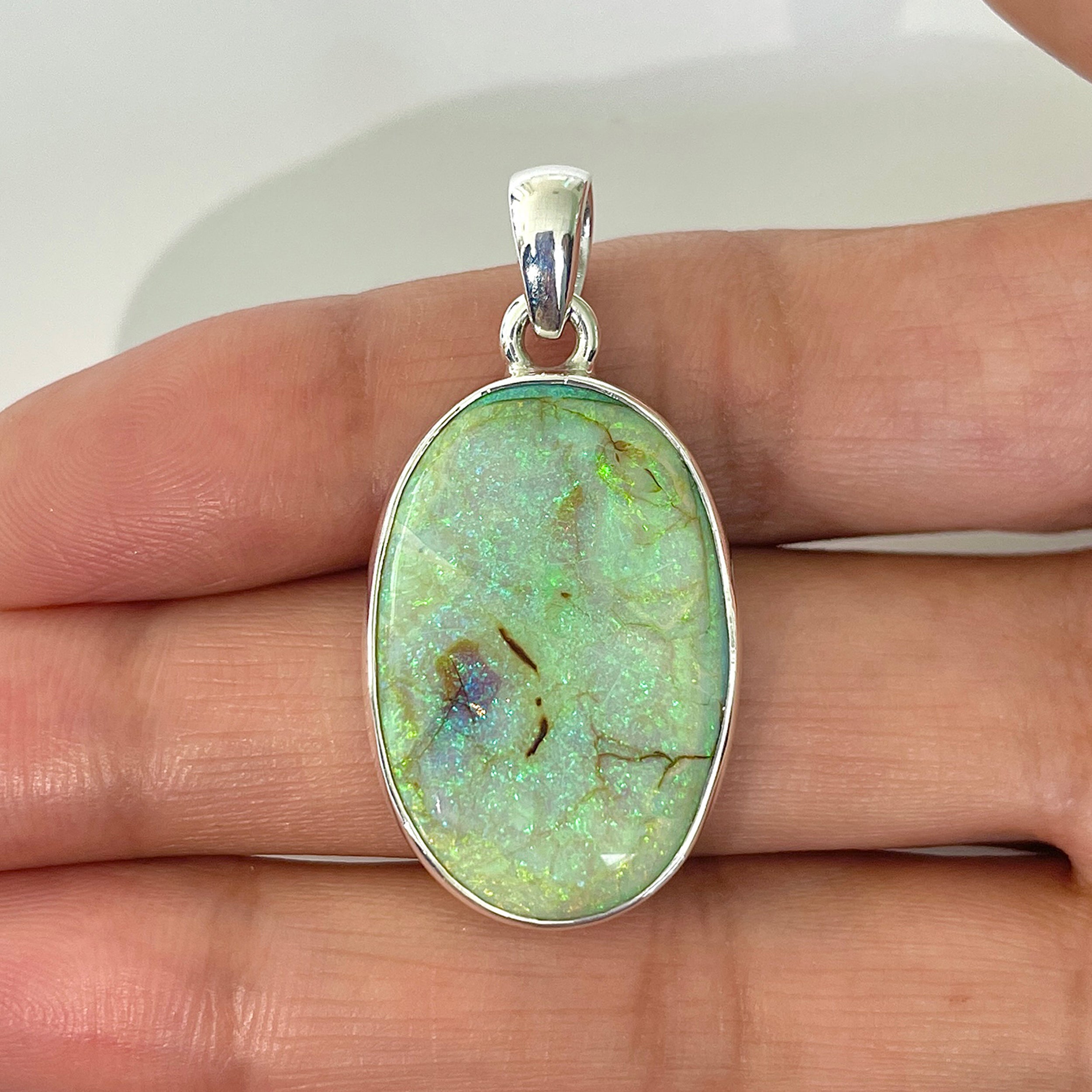 Monarch Opal Pendant-(STO-1-27)