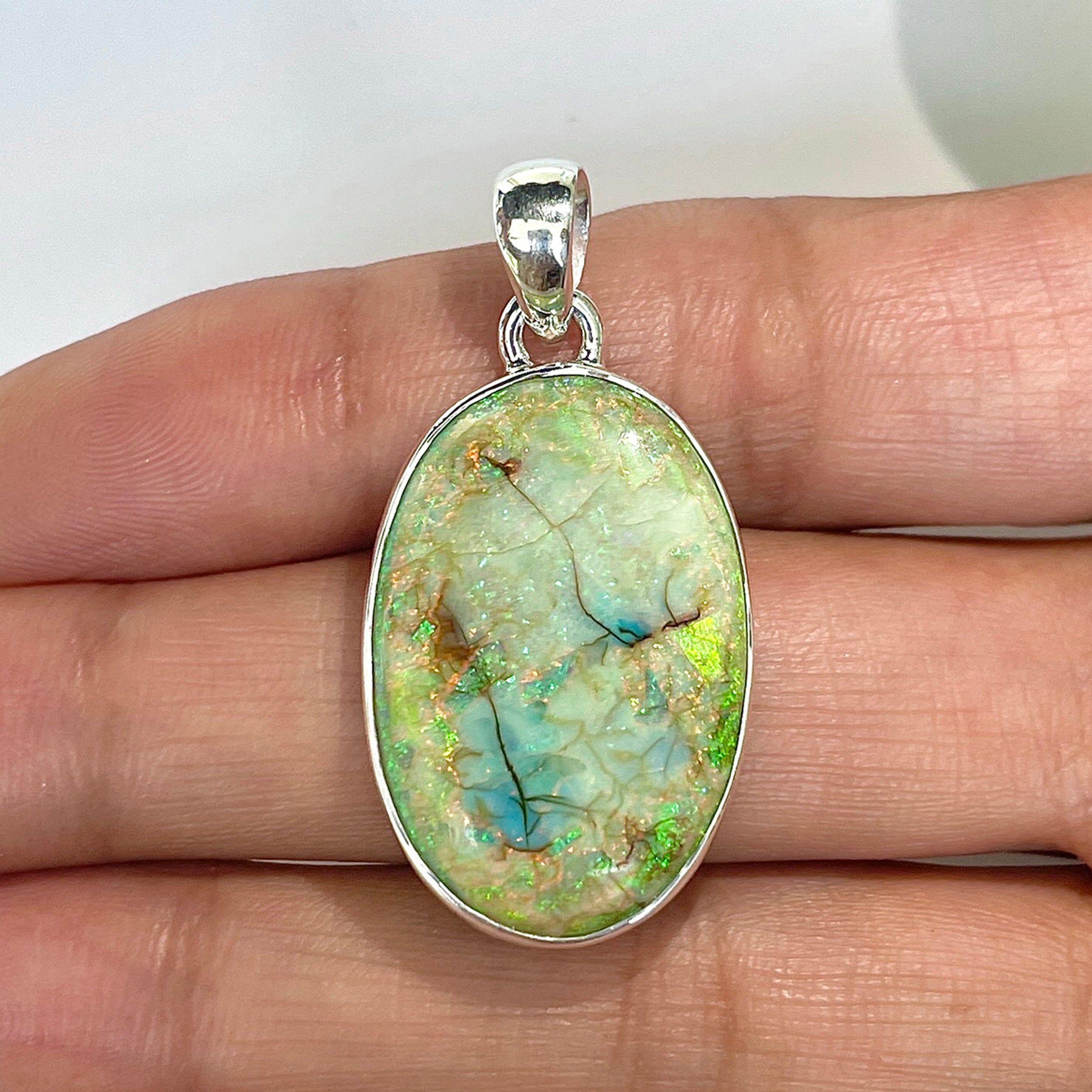 Monarch Opal Pendant-(STO-1-29)