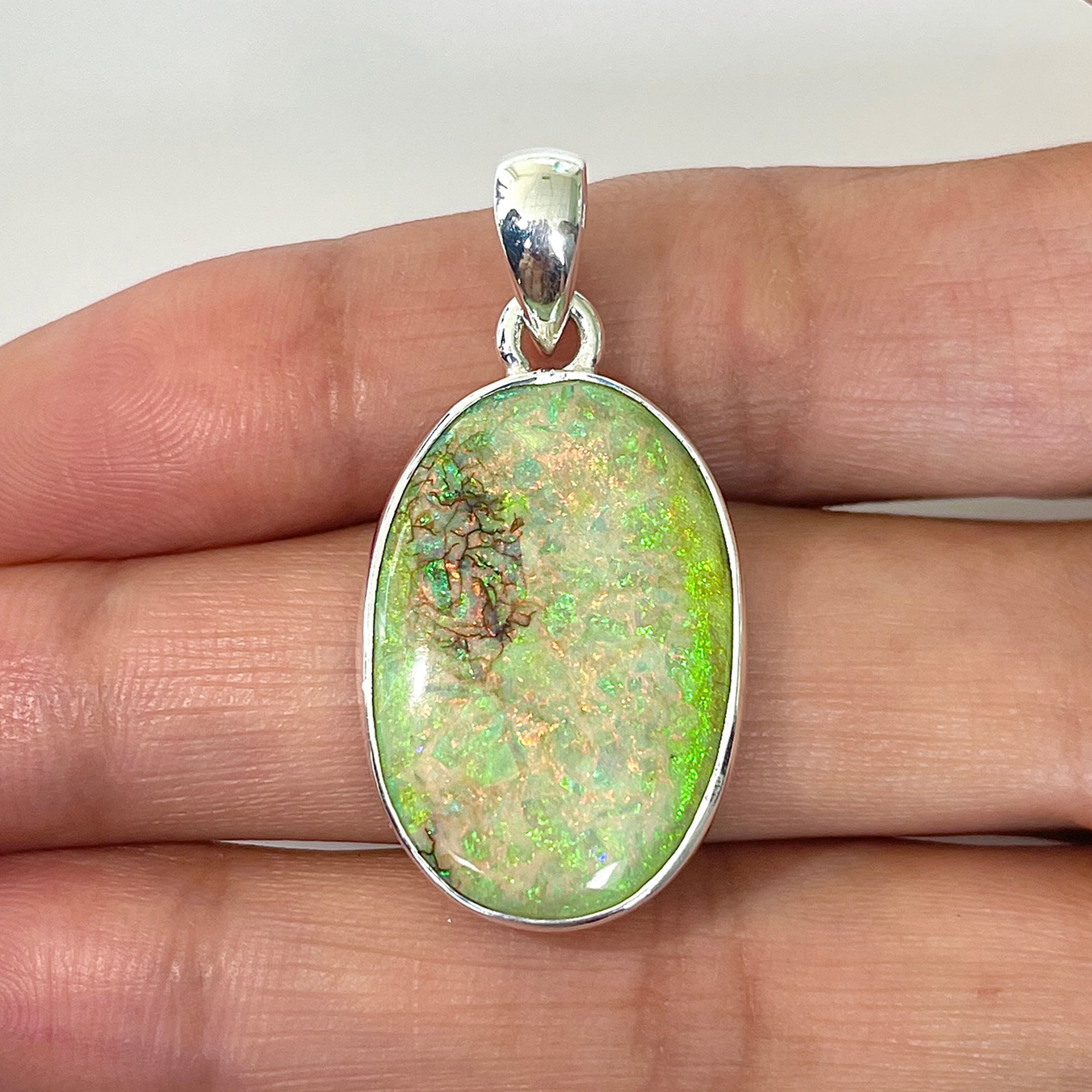 Monarch Opal Pendant-(STO-1-7)