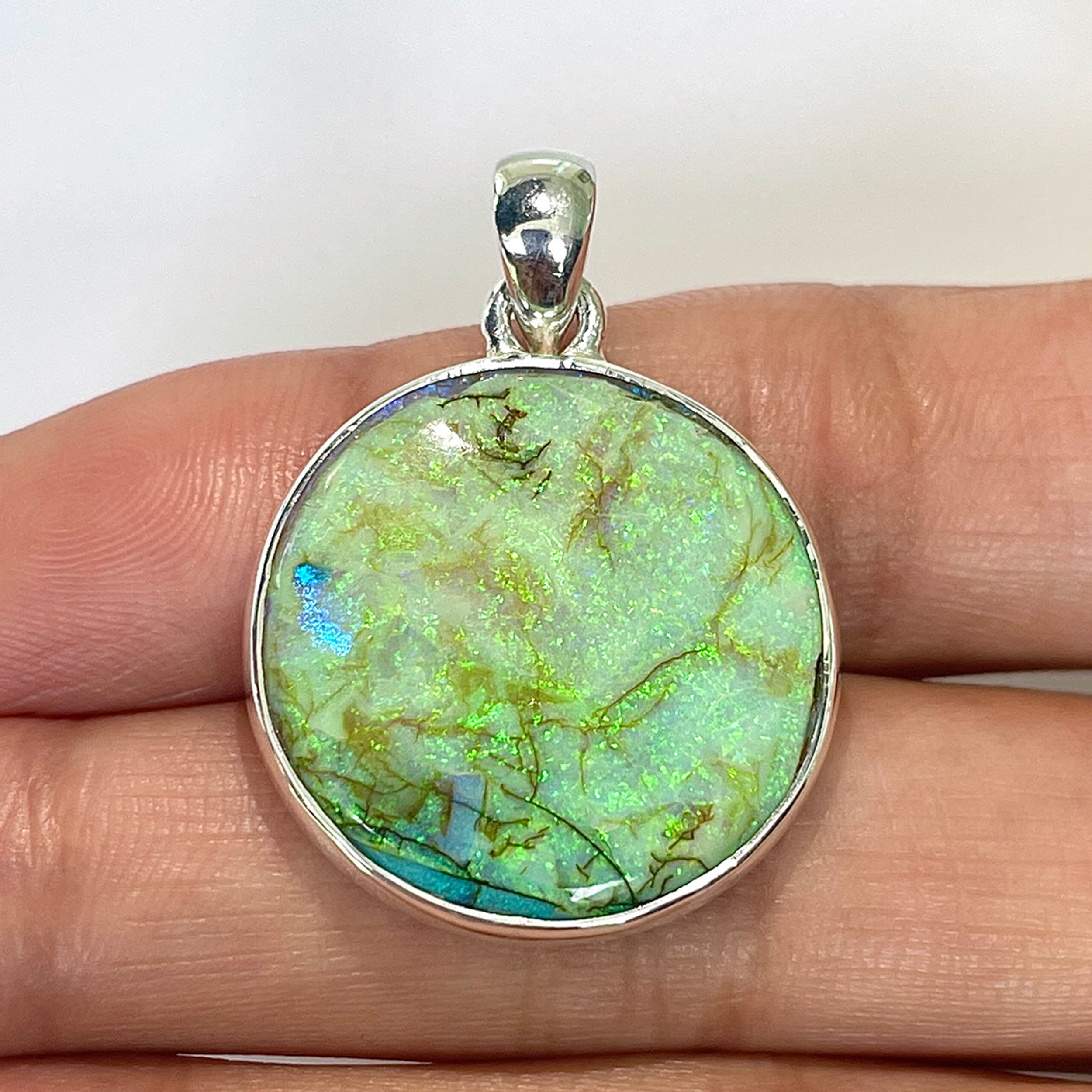 Monarch Opal Pendant-(STO-1-9)