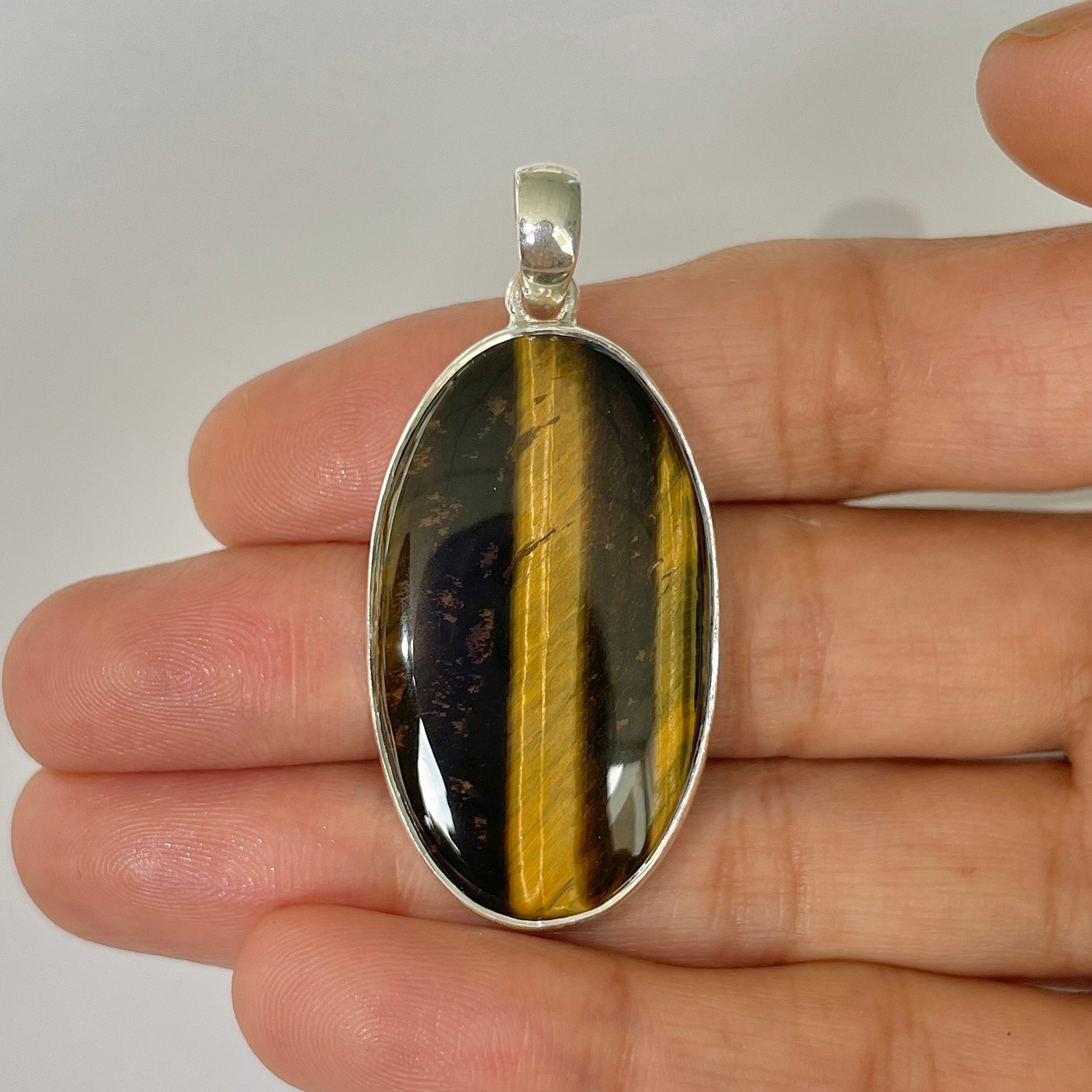Tiger Eye Pendant-(TGE-1-20)