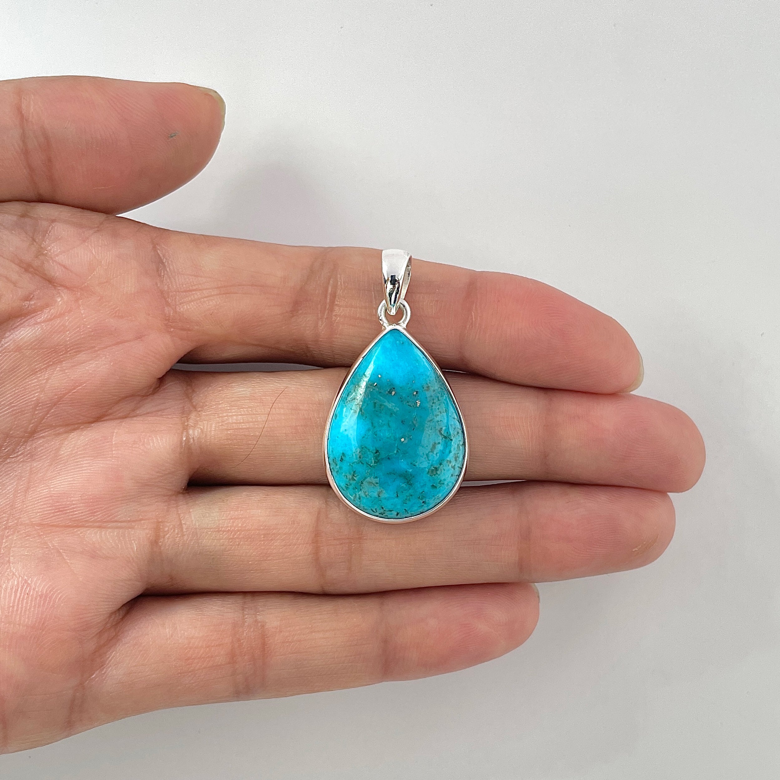 Turquoise Pendant-(TRQ-1-11)