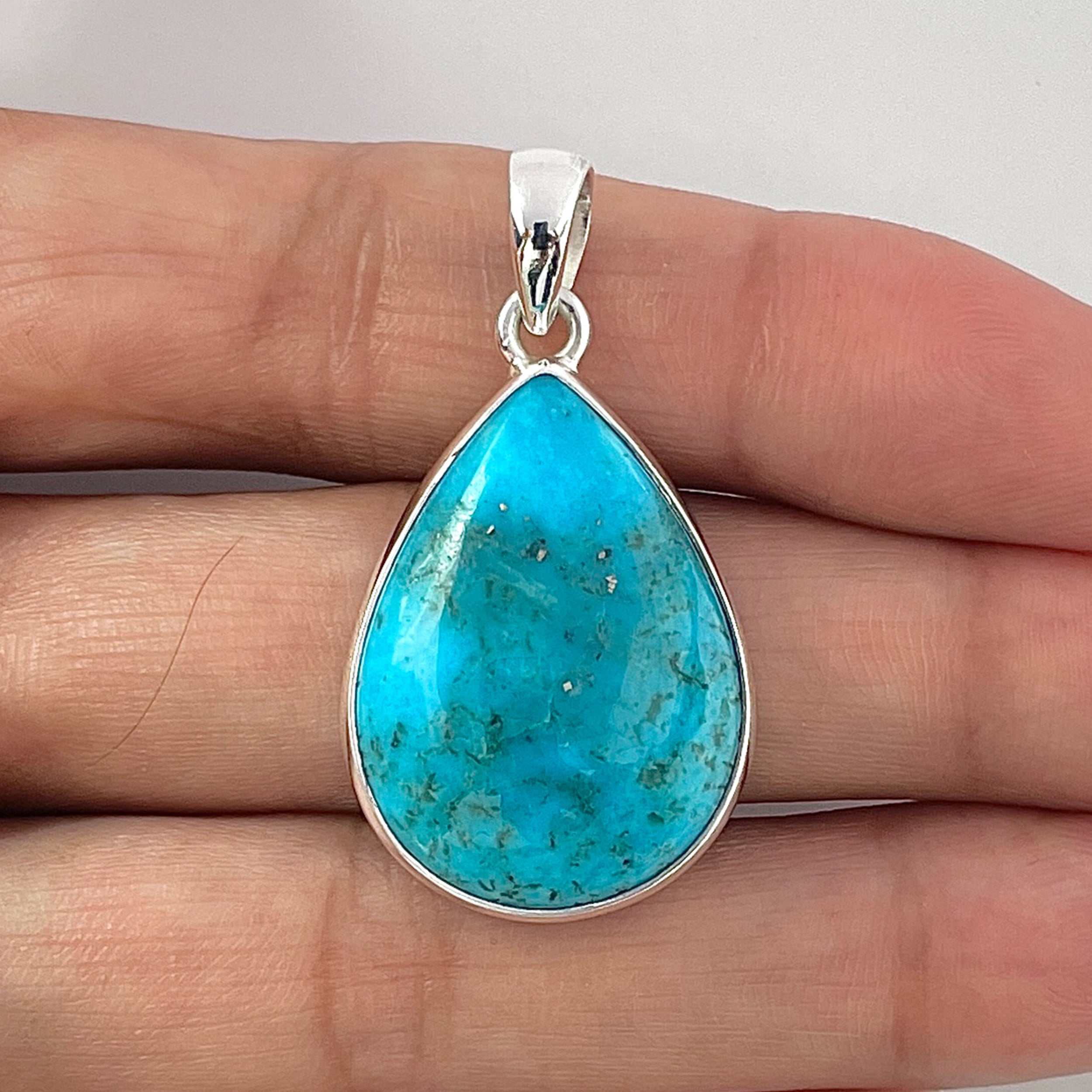 Turquoise Pendant-(TRQ-1-11)