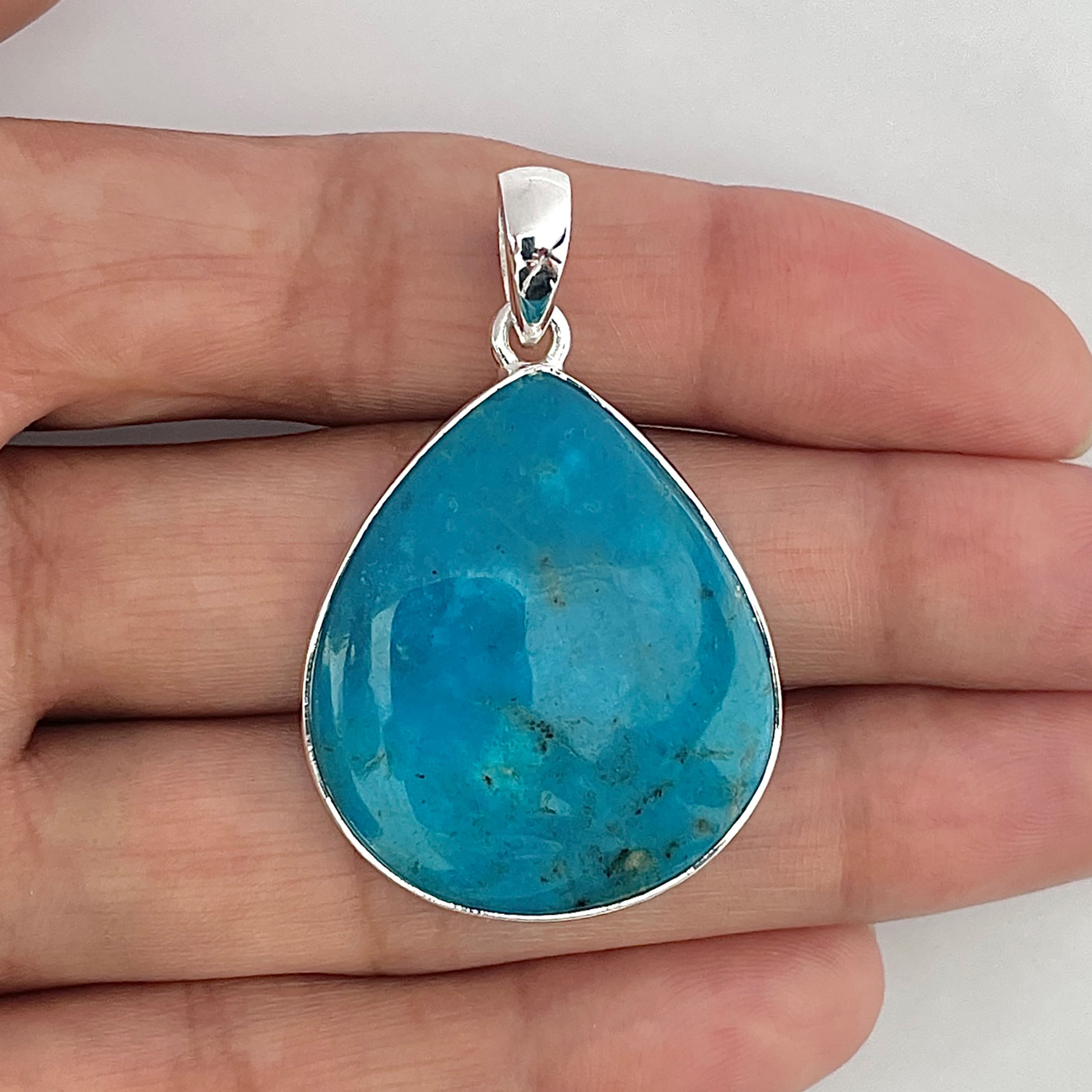 Turquoise Pendant-(TRQ-1-18)