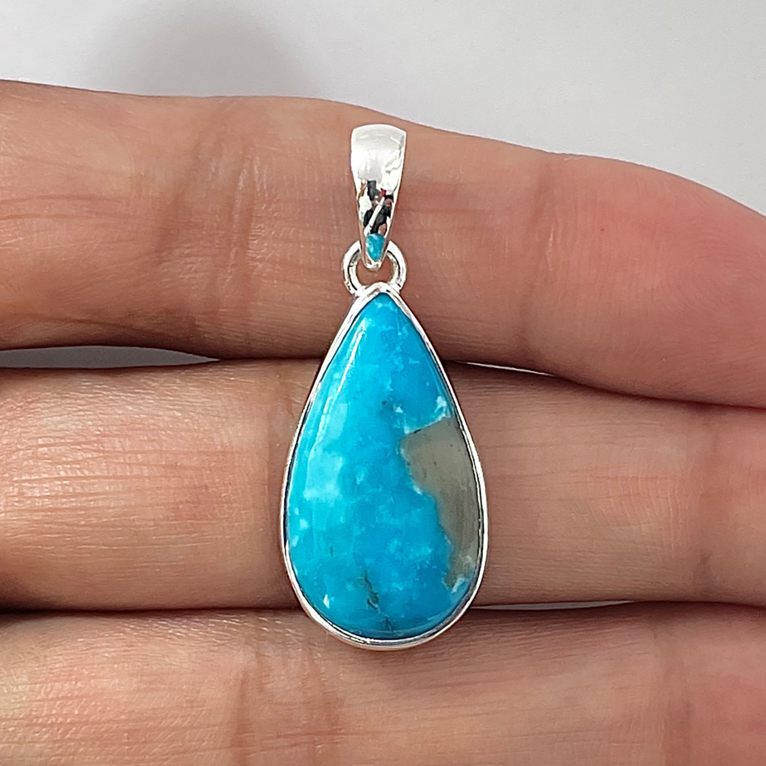 Turquoise Pendant-(TRQ-1-21)