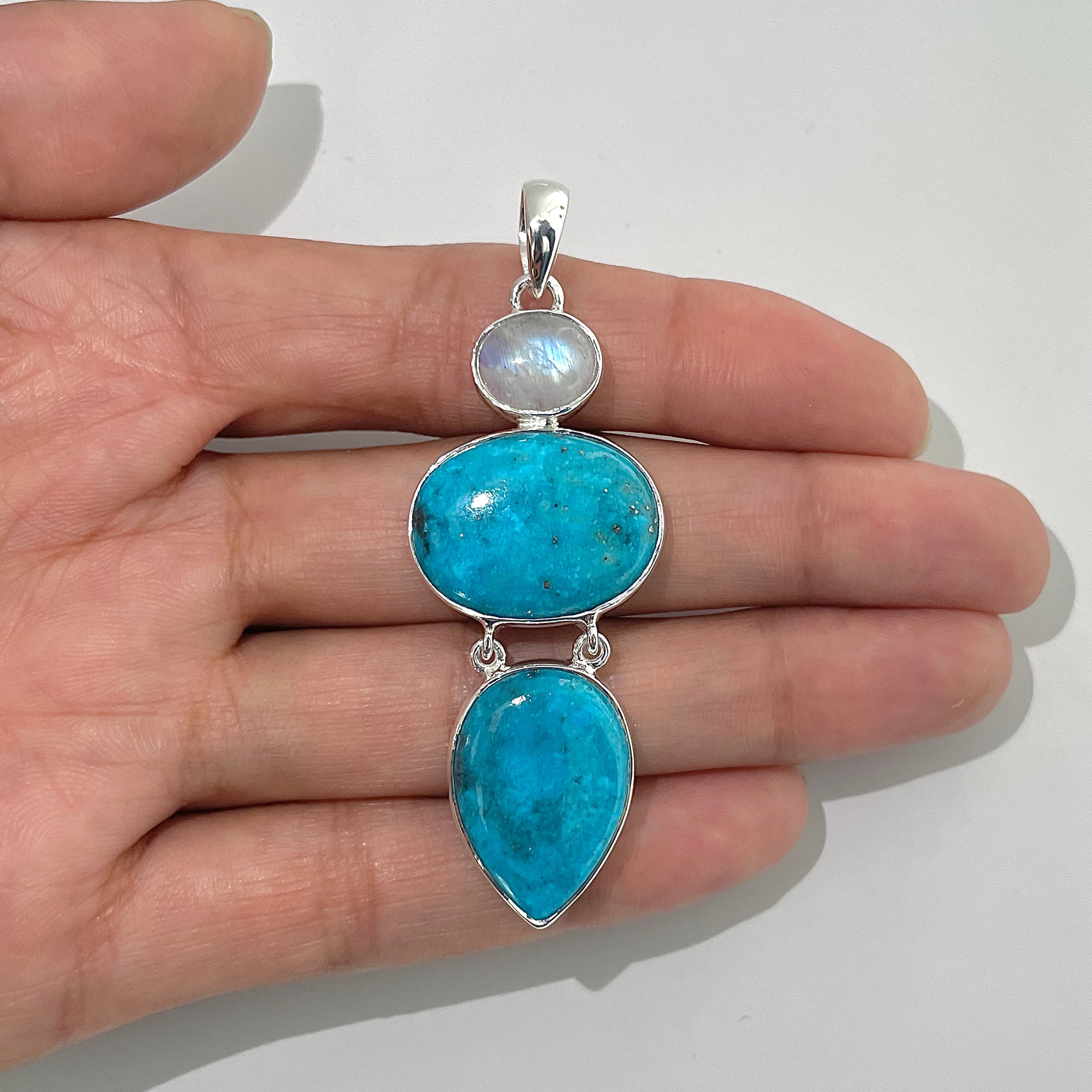 Turquoise Pendant-(TRQ-1-33)