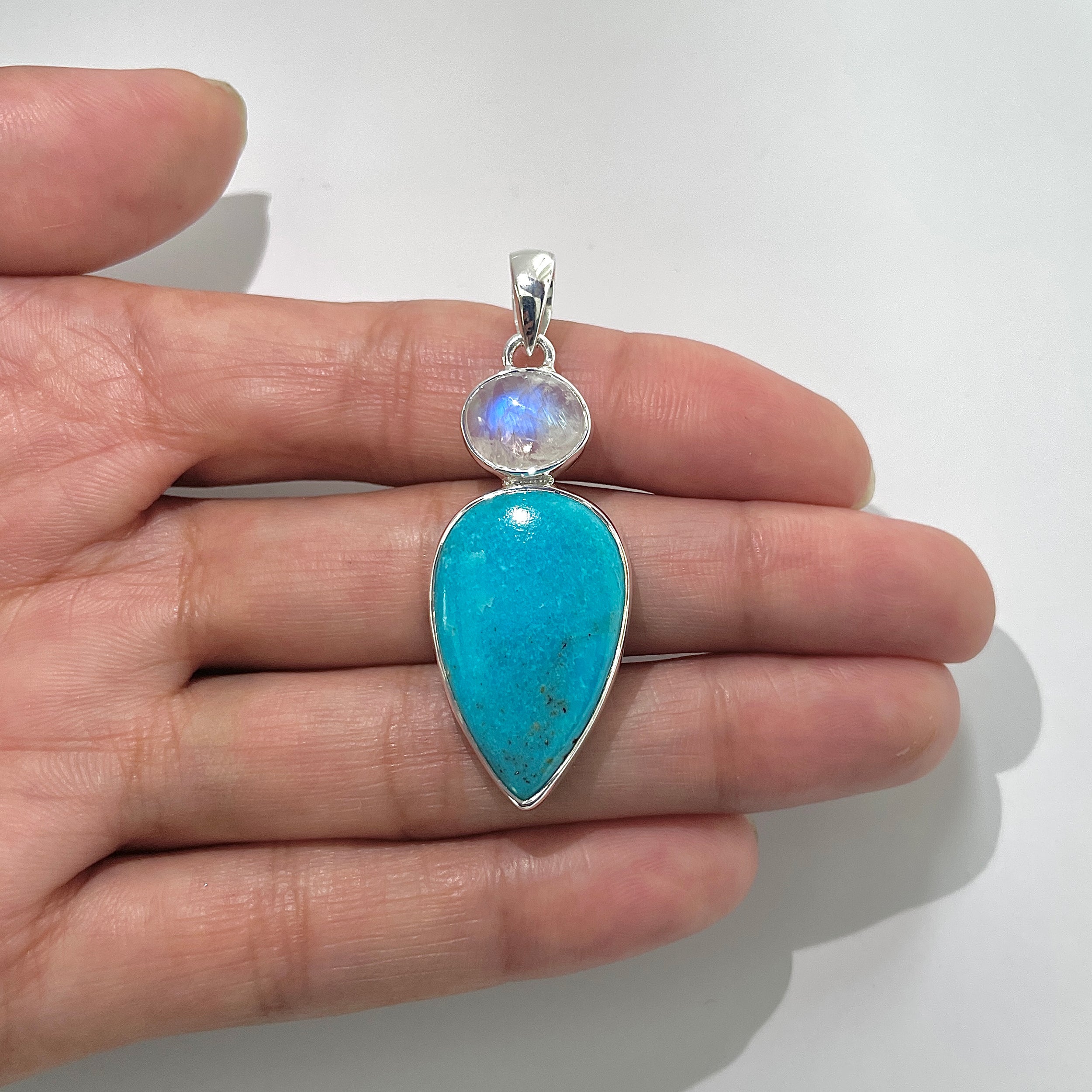 Turquoise Pendant-(TRQ-1-35)