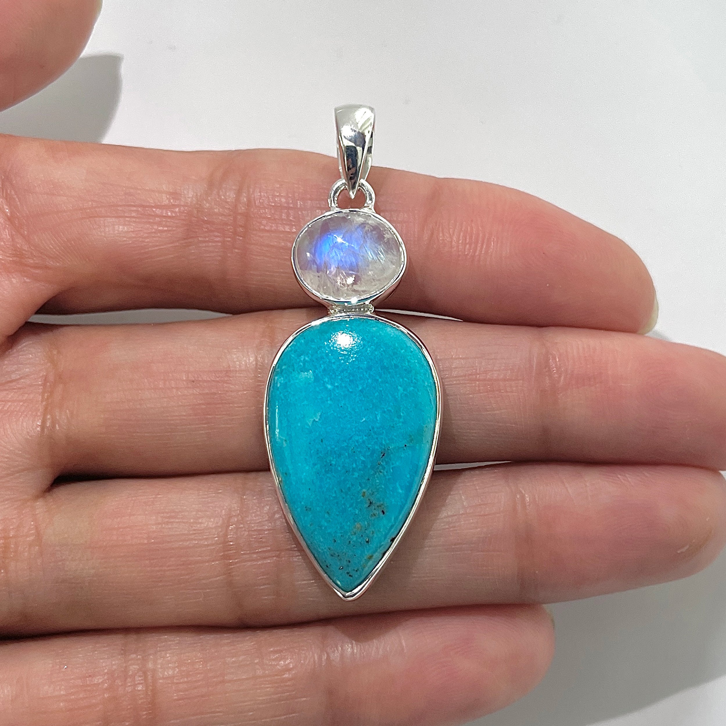 Turquoise Pendant-(TRQ-1-35)