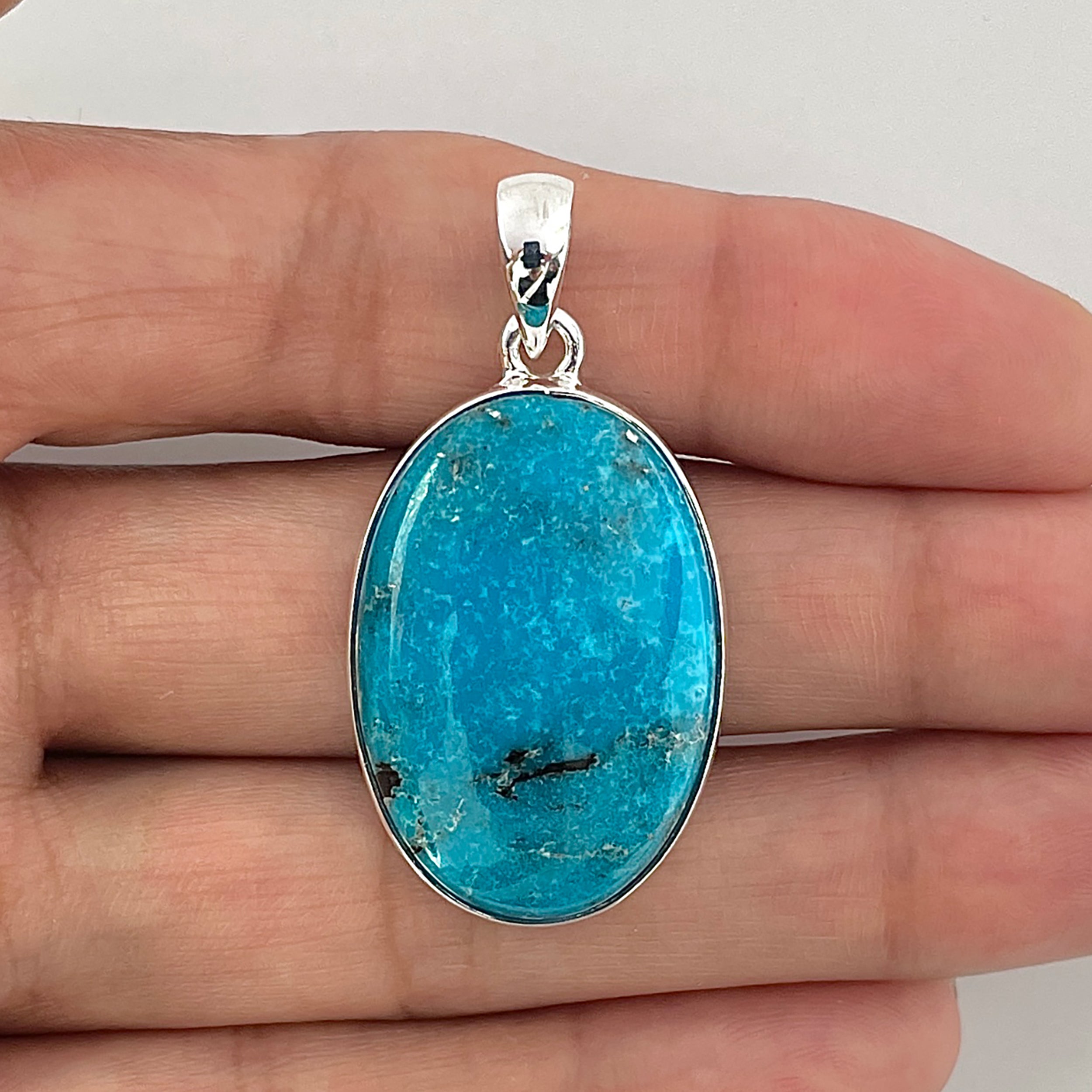 Turquoise Pendant-(TRQ-1-37)