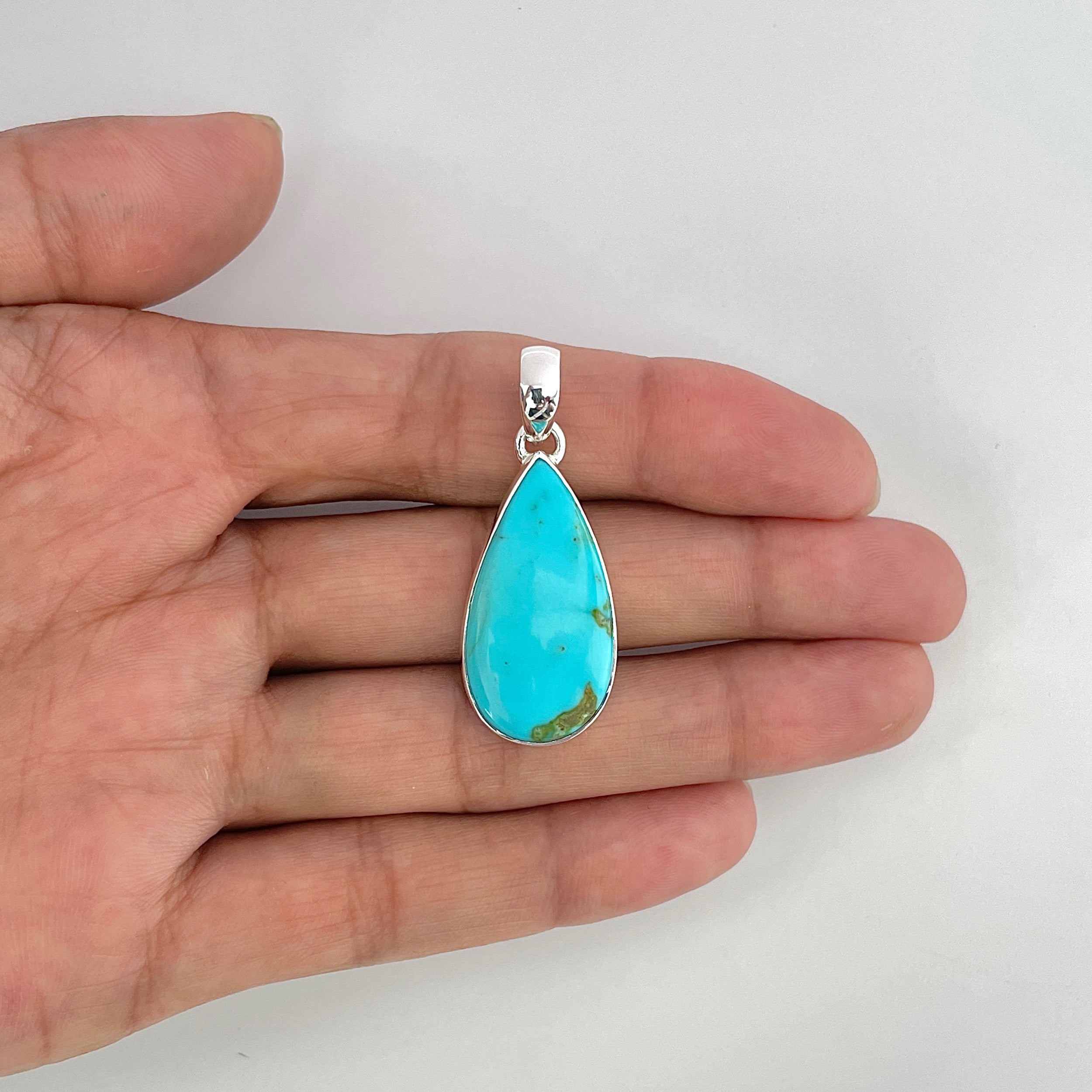 Turquoise Pendant-(TRQ-1-4)
