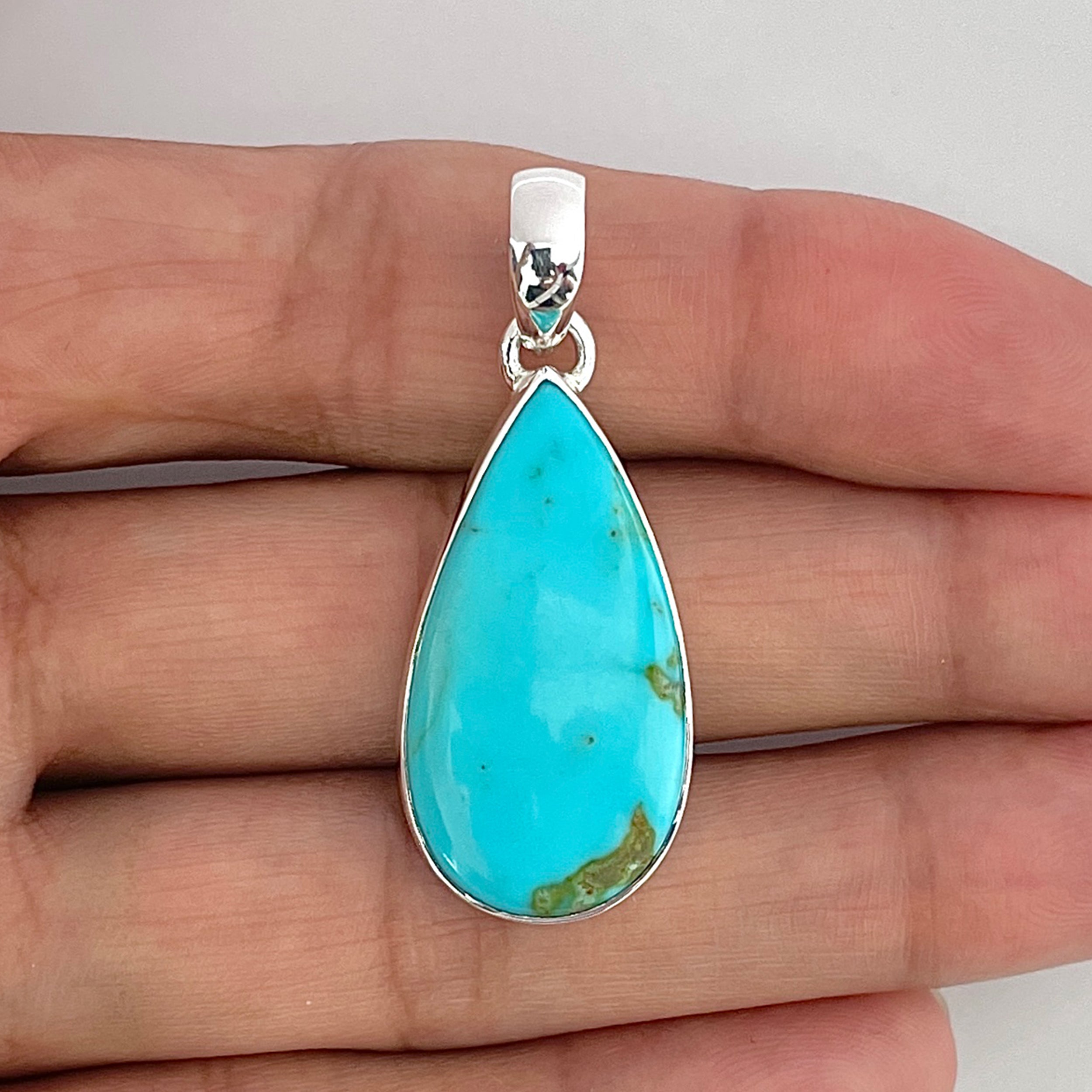 Turquoise Pendant-(TRQ-1-4)